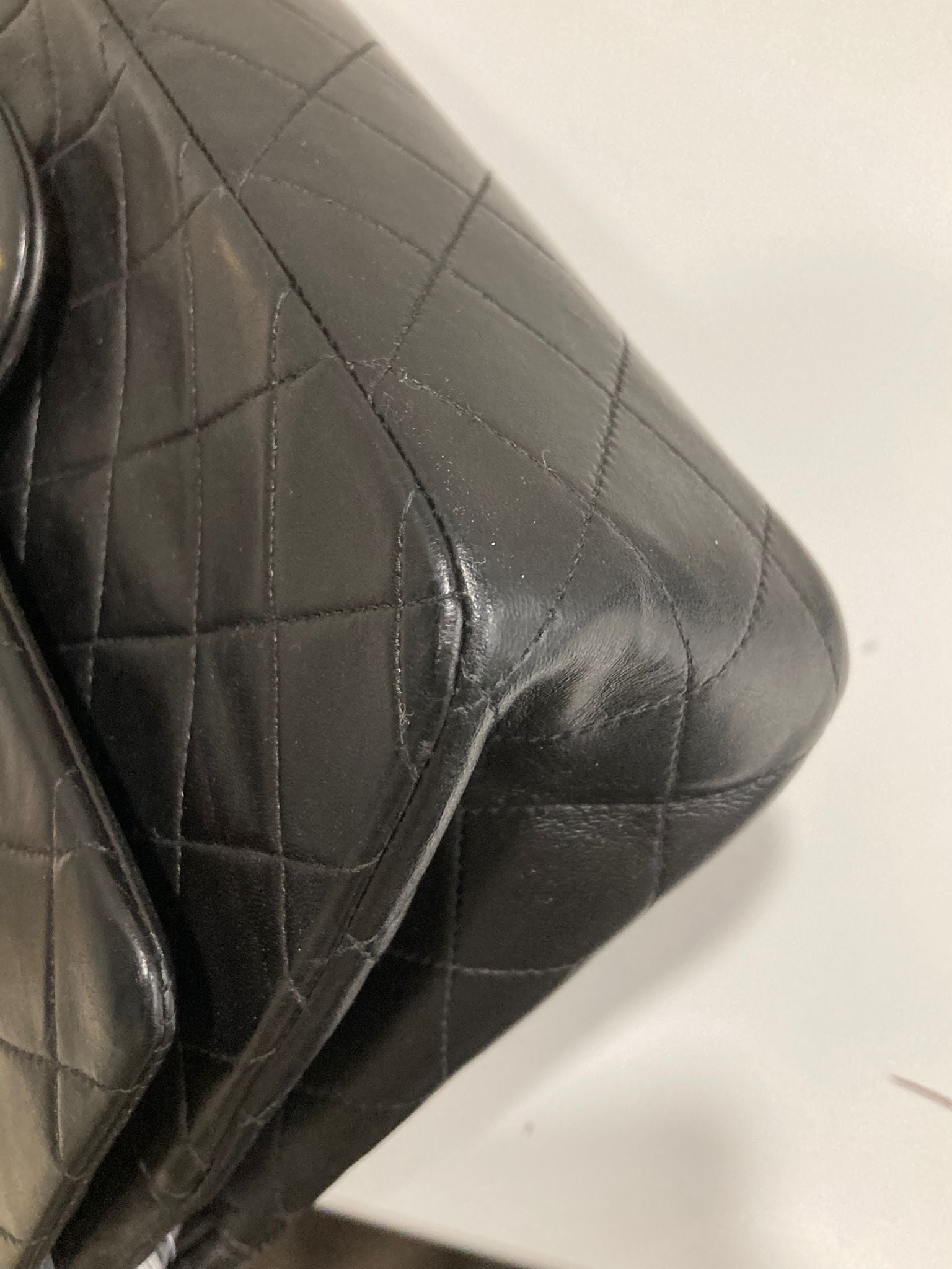 Chanel timeless 25 doble solapa negro