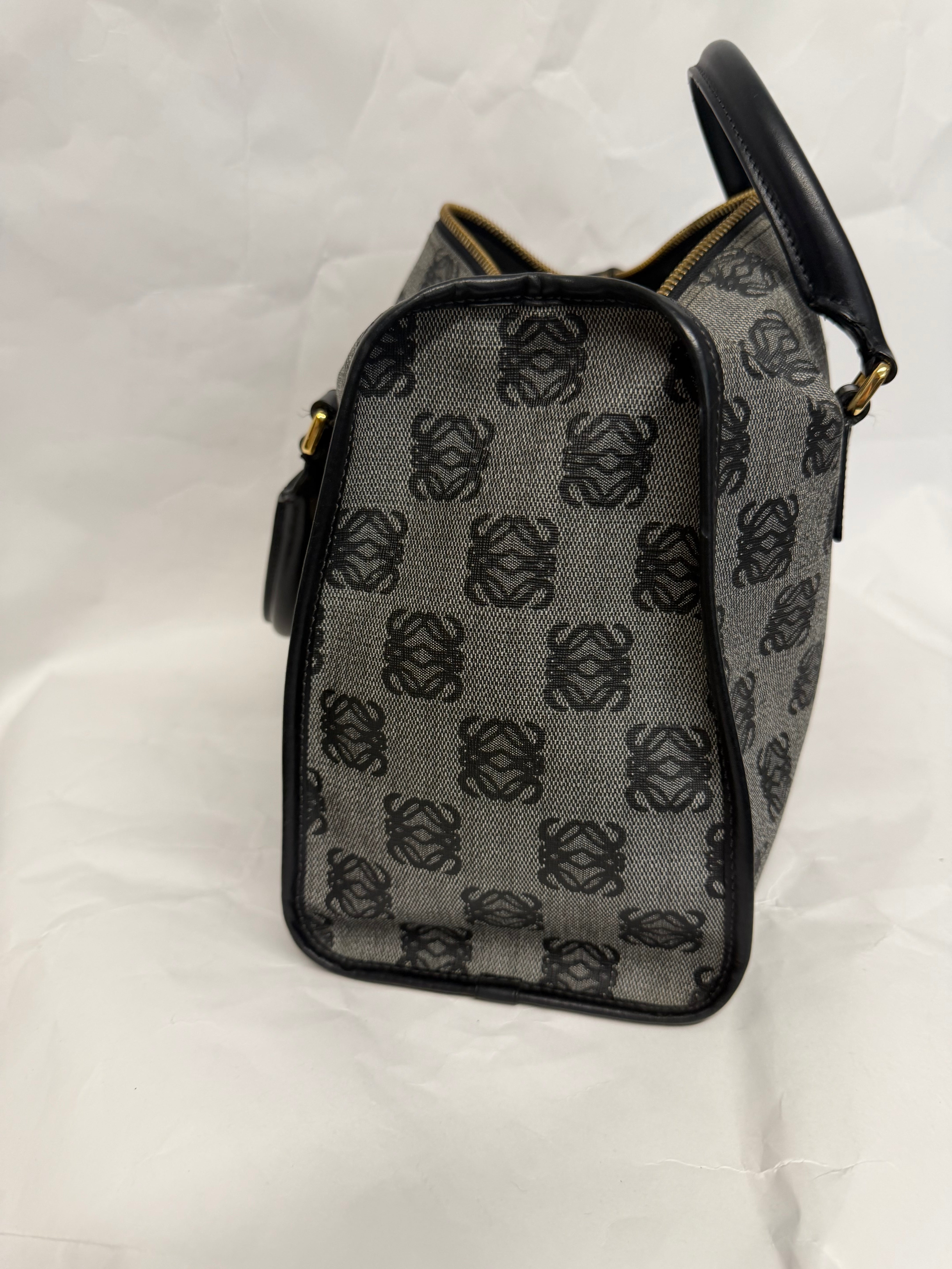 Loewe Amazona 36 Jacquard Anagram azul marino
