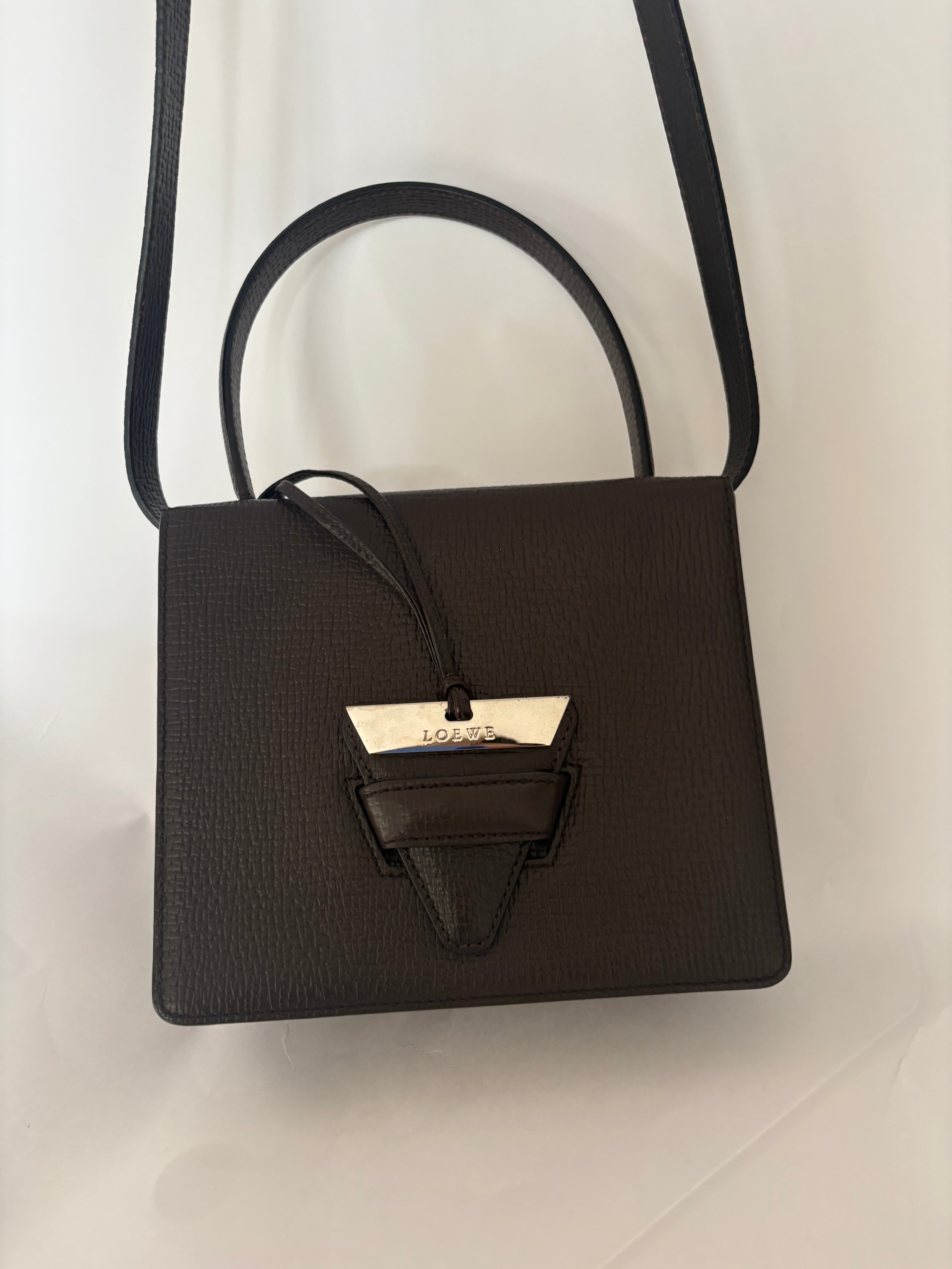 Loewe Barcelona 2-Way bandolera – Marrón
