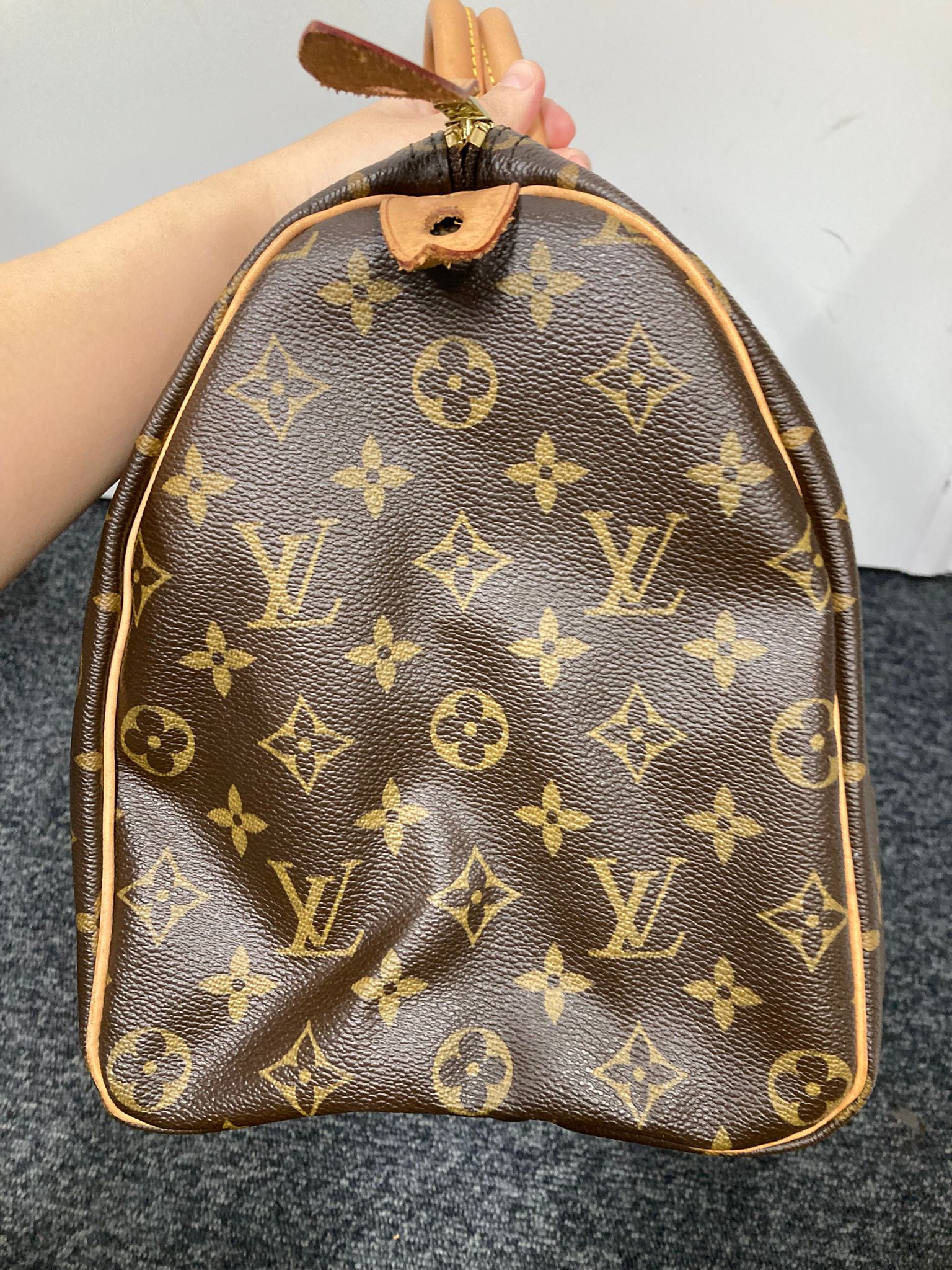 Louis Vuitton speedy 35 canvas monogram