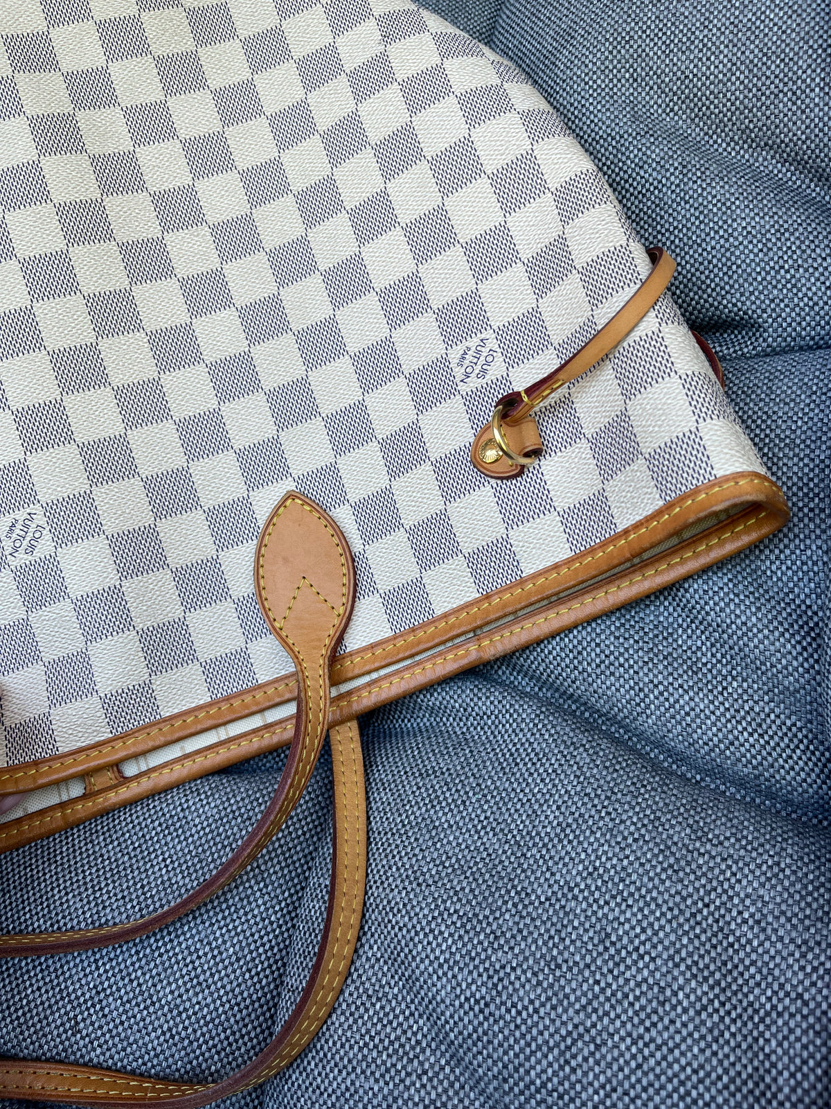 Louis Vuitton Neverfull MM Damier Azur