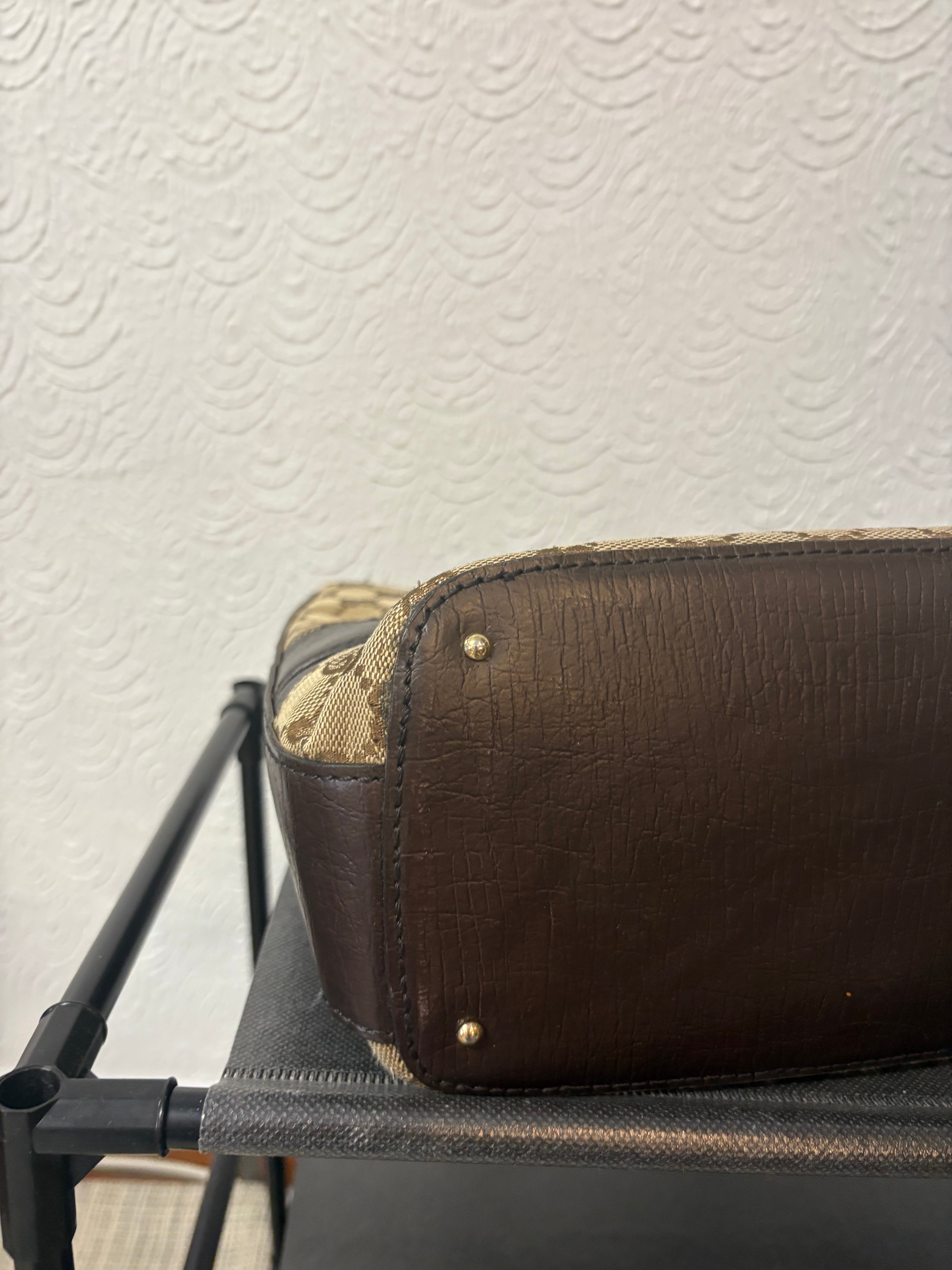 Gucci horsebit tote bag go canvas