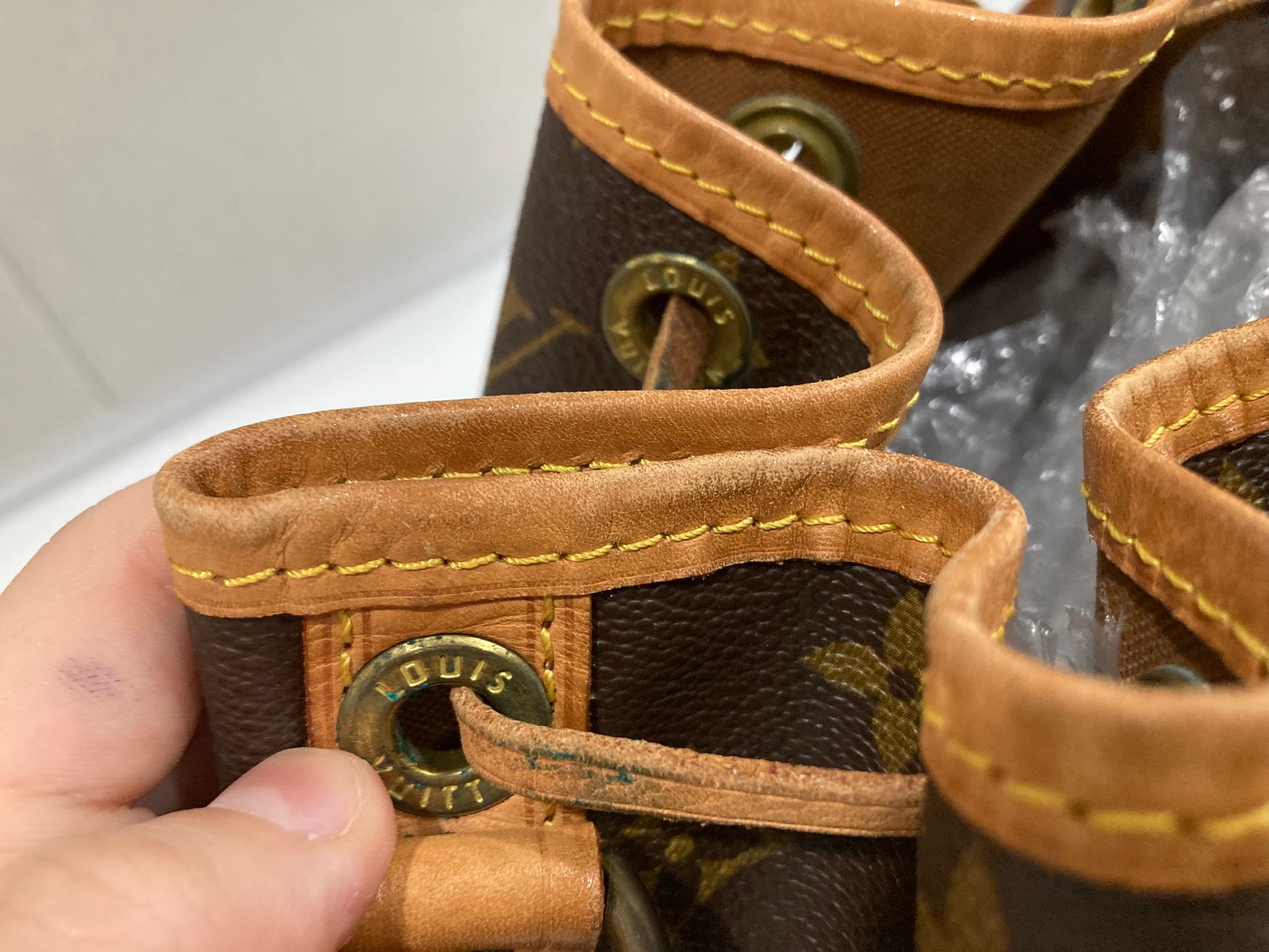 Louis vuitton petit noe monogram canvas