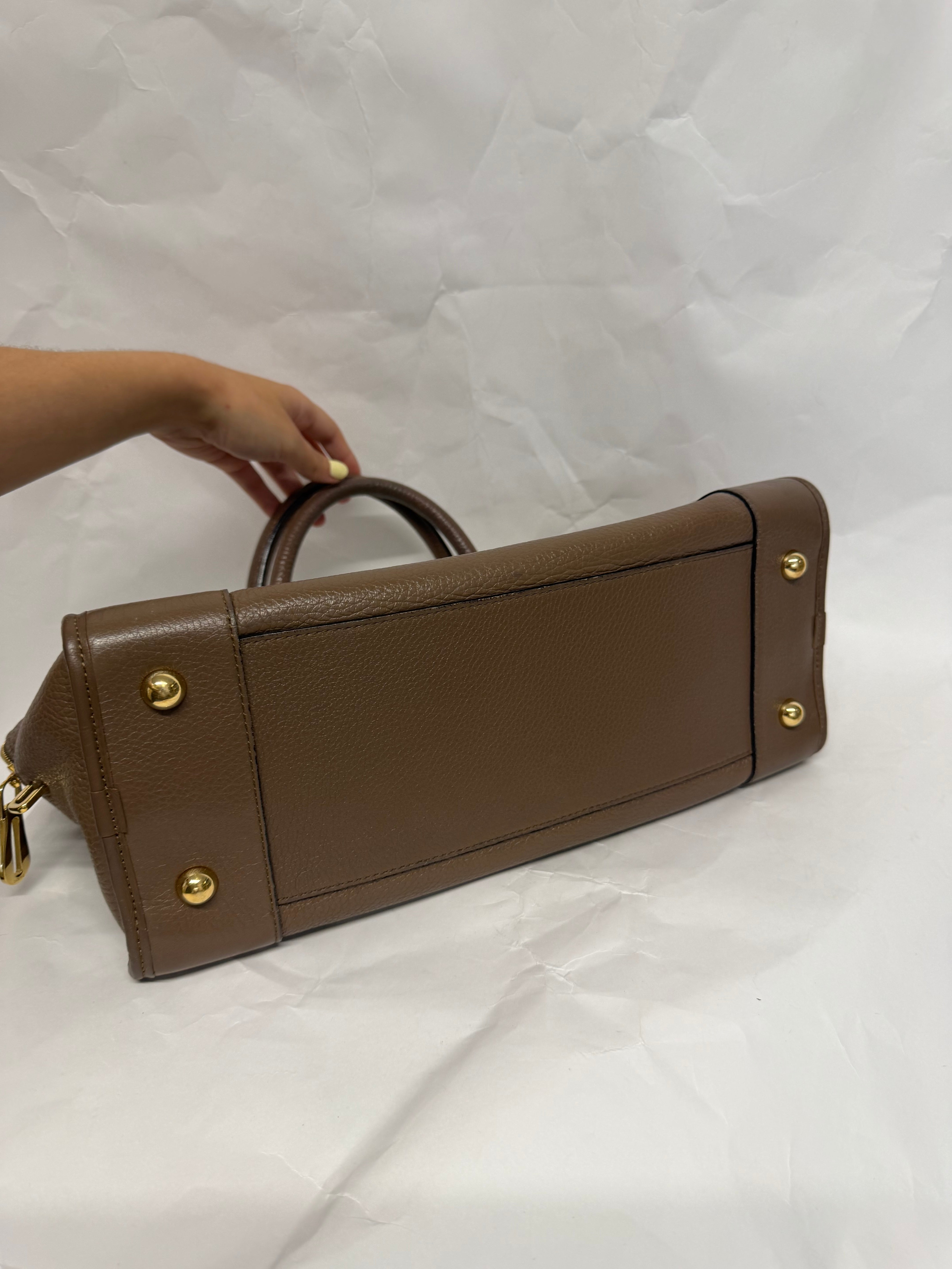 Loewe Amazona 36 Piel Becerro Marrón