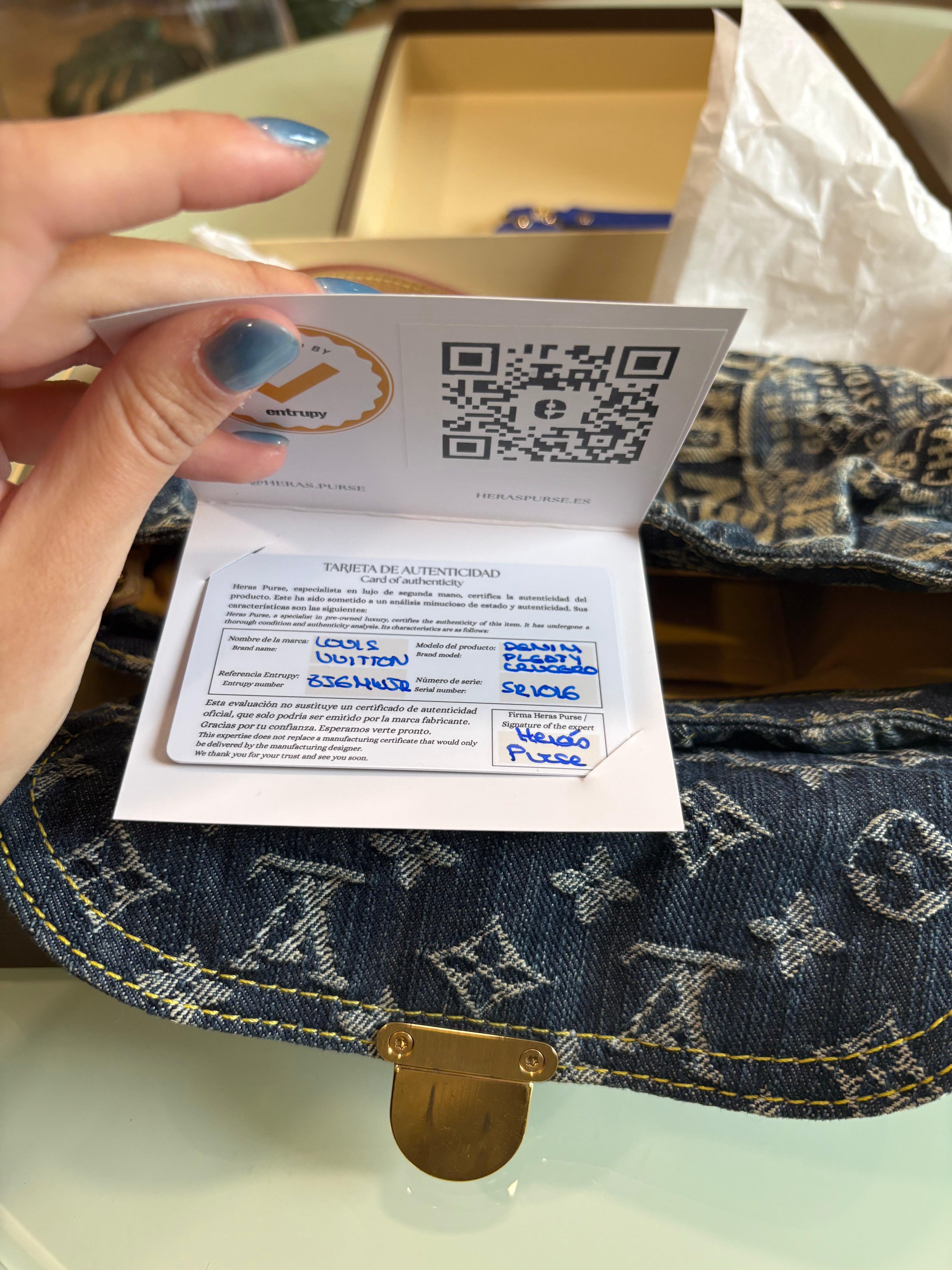 Louis Vuitton Pleaty Denim Monogram de la exclusiva Cruise Collection