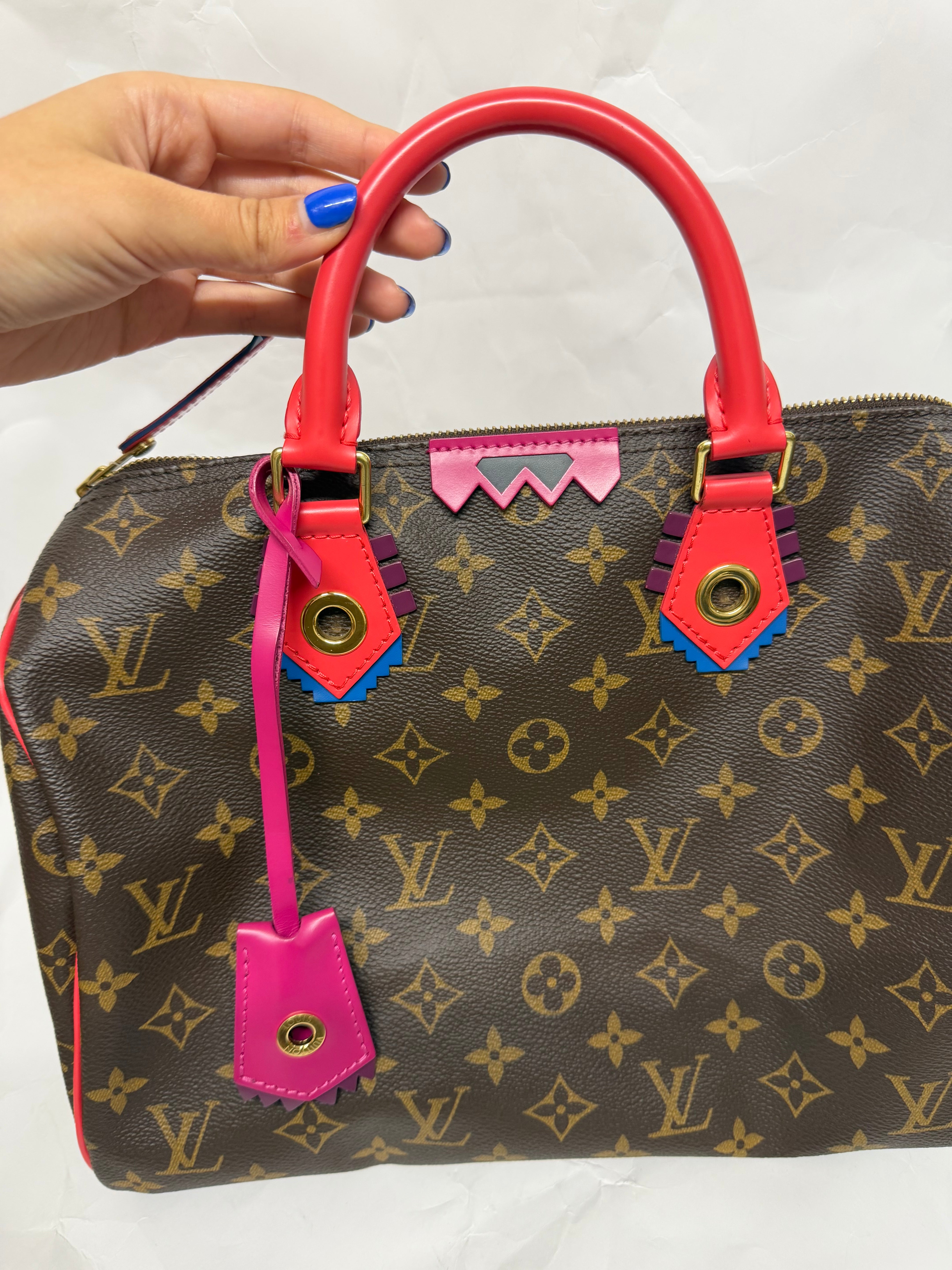 Louis Vuitton Speedy Totem 30 | Monogram