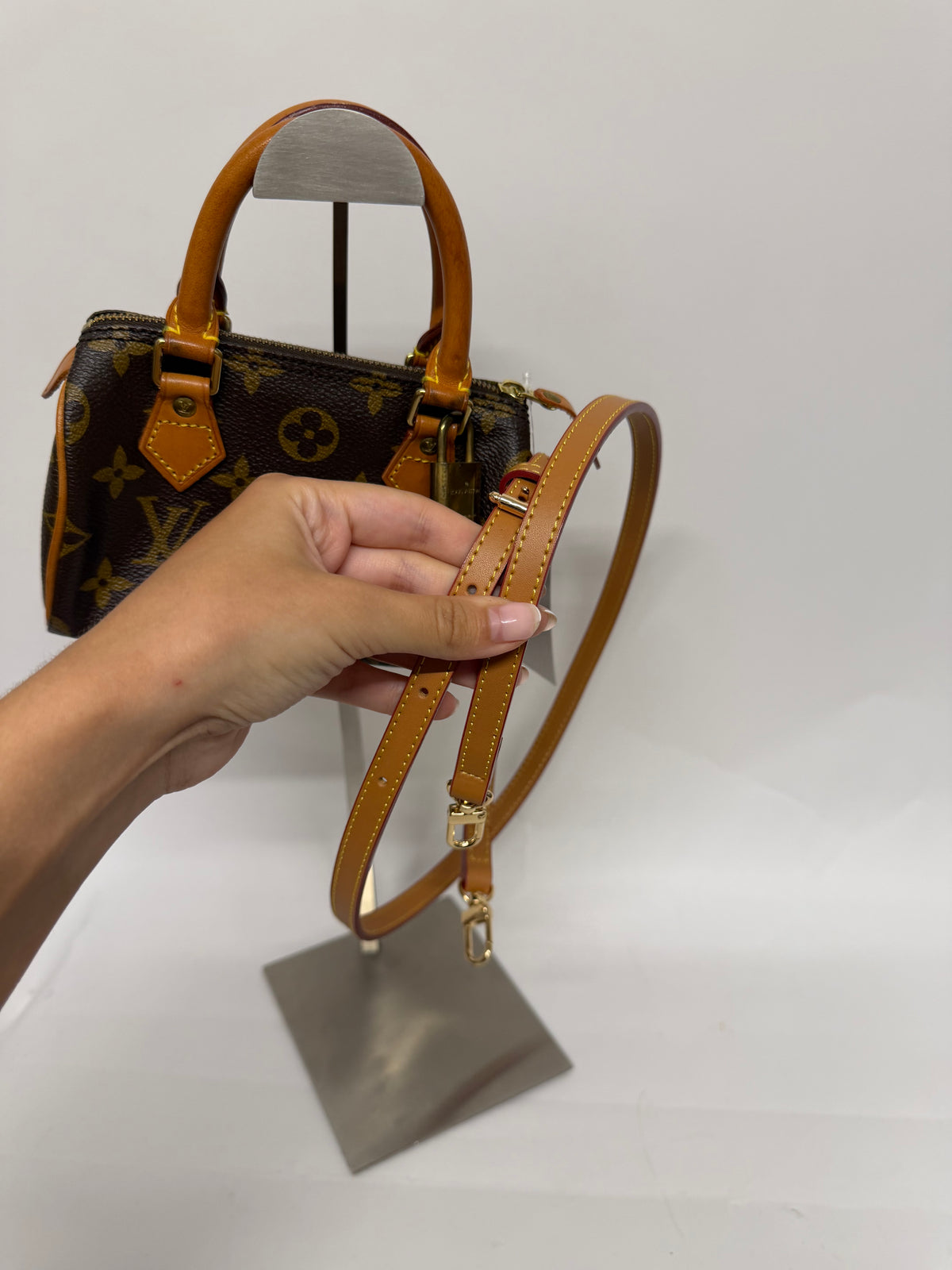 Louis Vuitton Mini Speedy HL Monogram Vintage TH0916