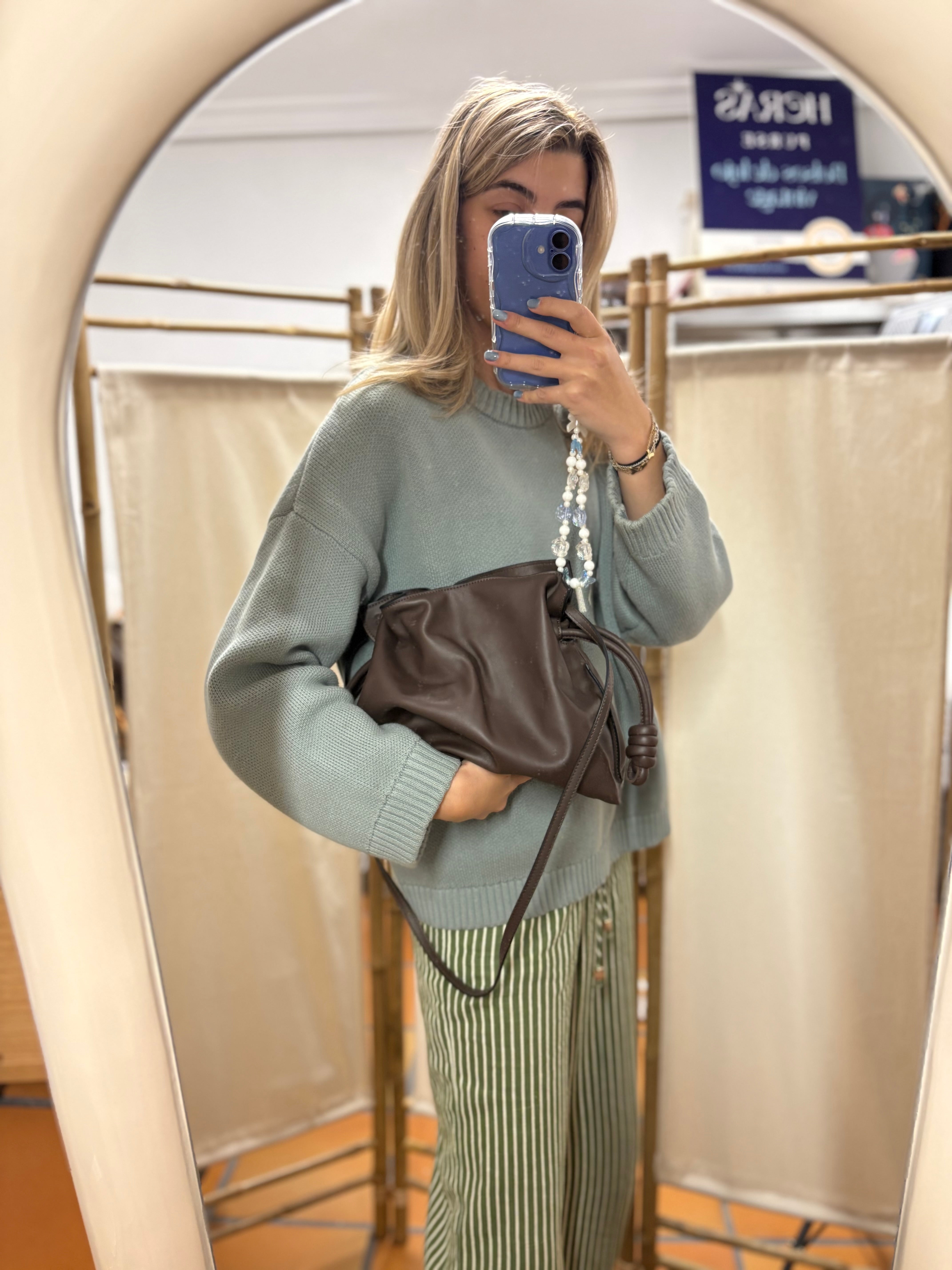Loewe flamenco mediano marron