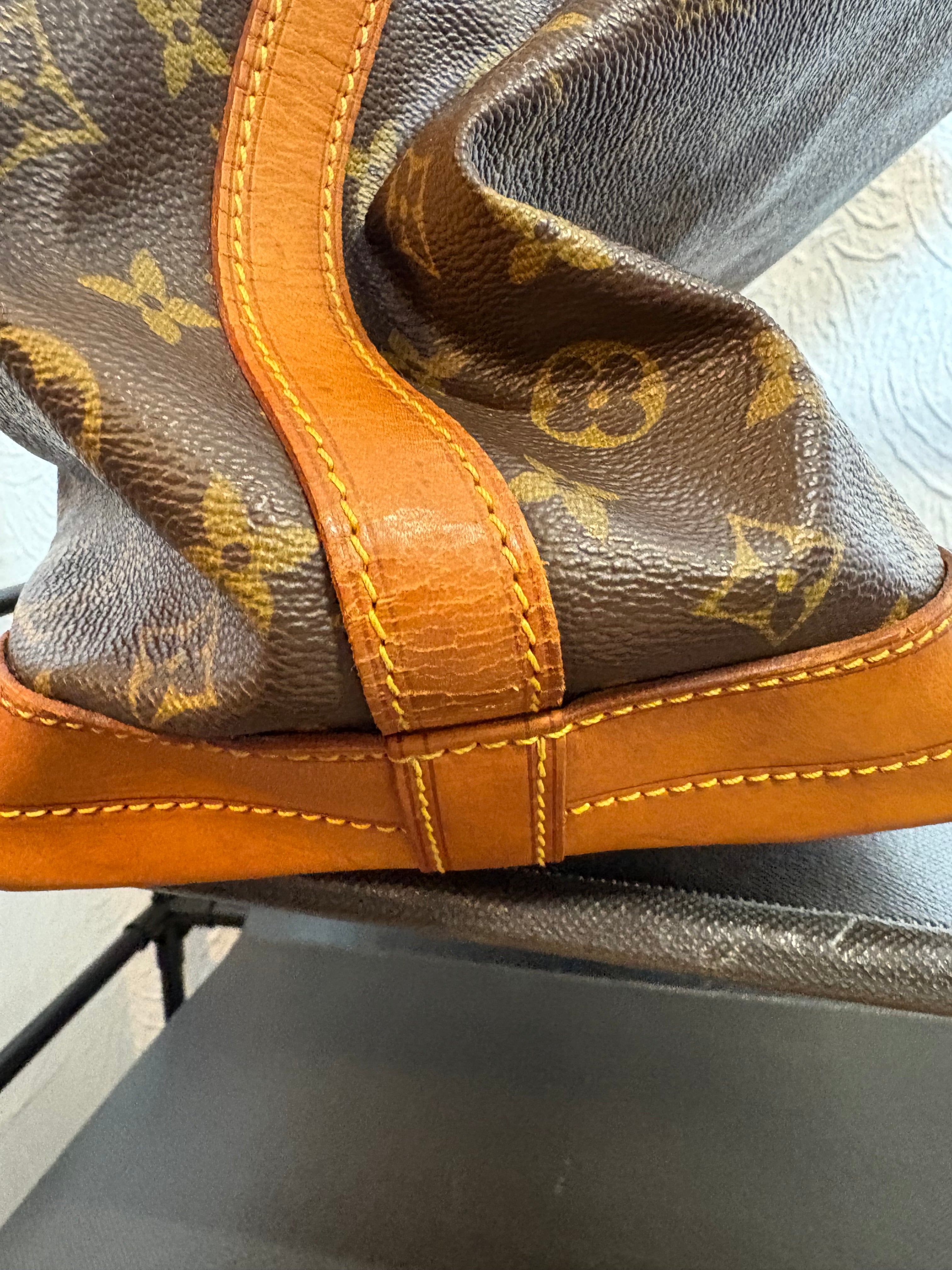 Louis Vuitton noè clásico vintage canvas monogram