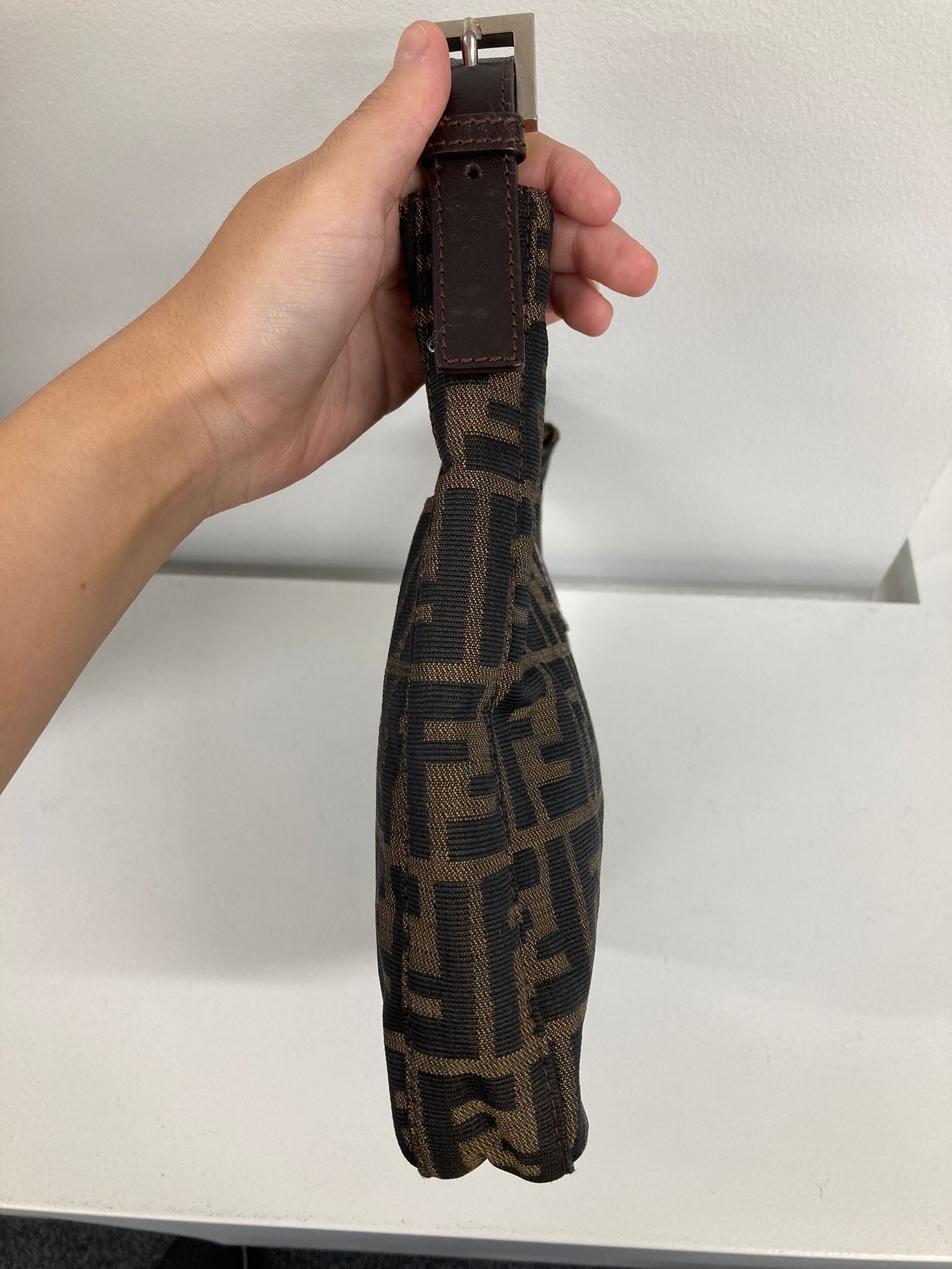Fendi zucca baguette clásica