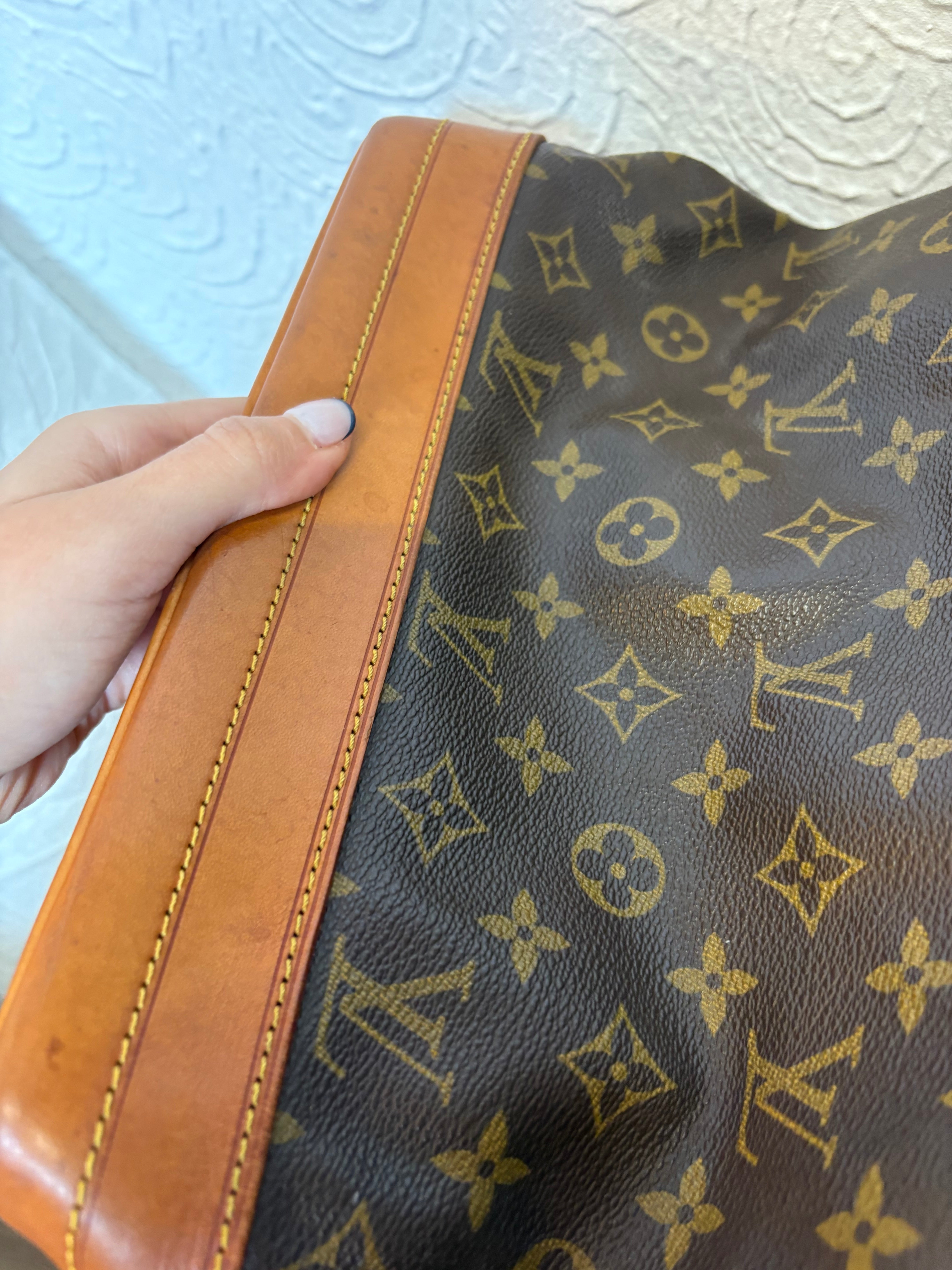 Louis Vuitton noè clásico vintage canvas monogram