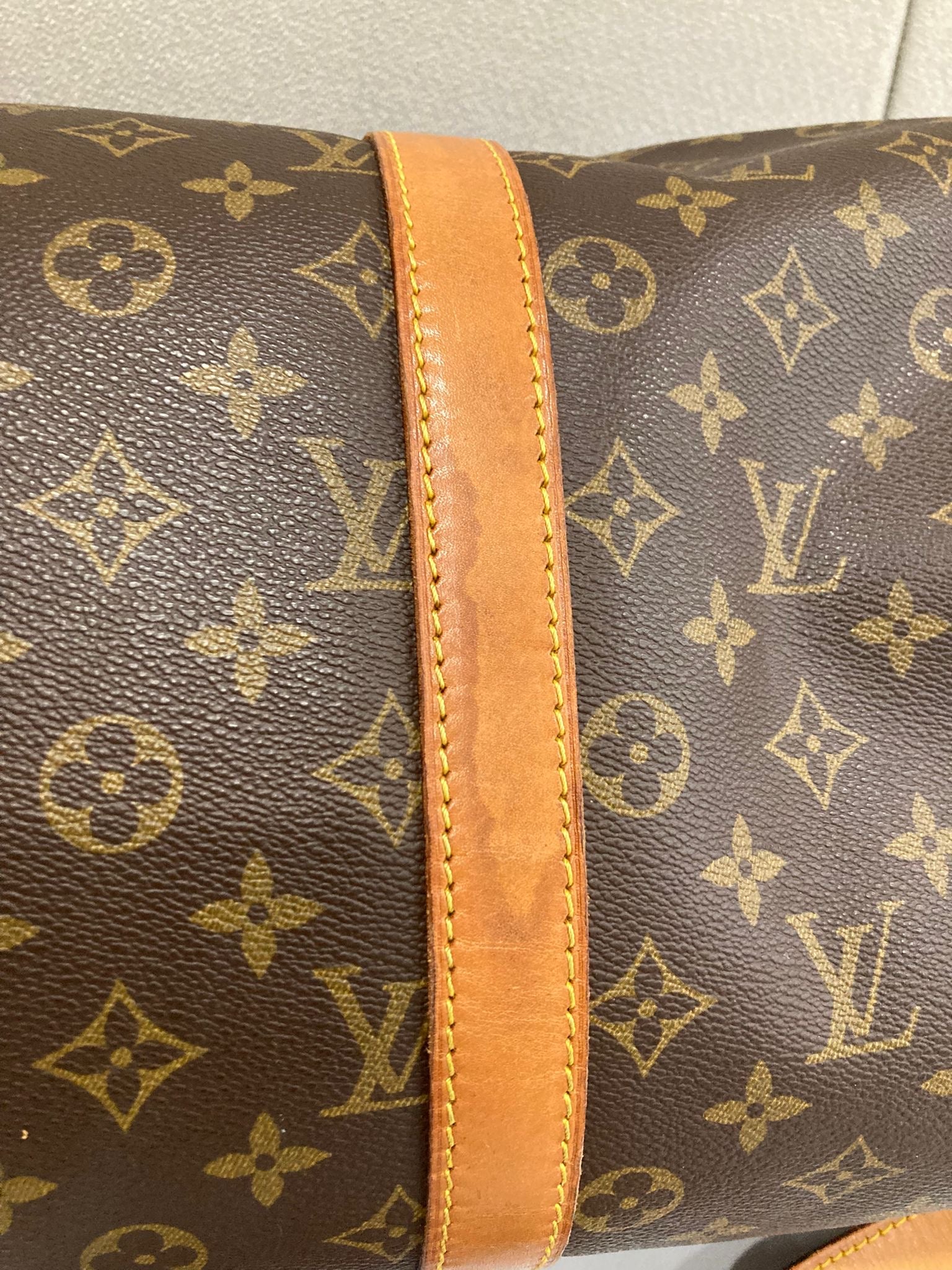 Louis Vuitton Keepall 45 canvas monogram bandolera