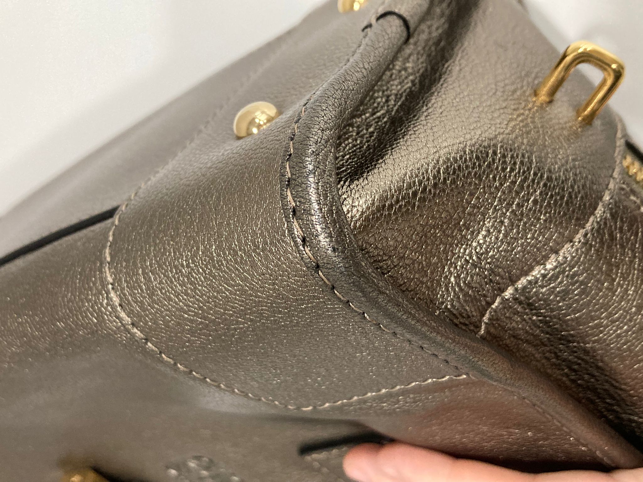 Loewe amazona 28 gris metalizado