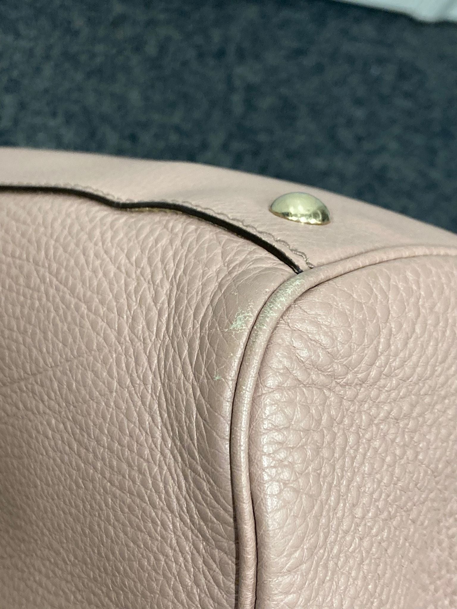 Gucci Bamboo 2Way Bag en piel rosa empolvado y bandolera