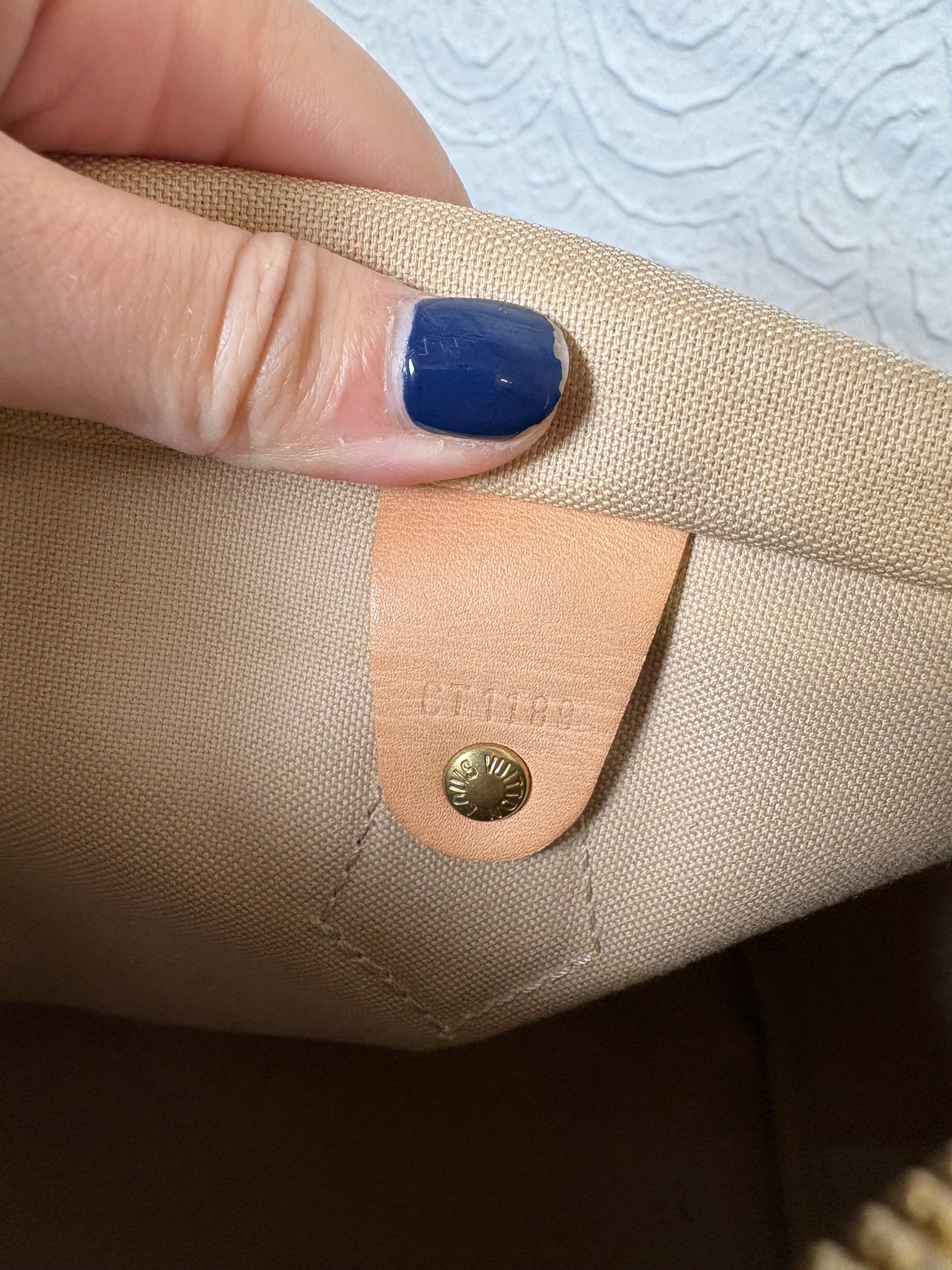 Louis Vuitton Speedy Bandoulière 30 Damier Azur