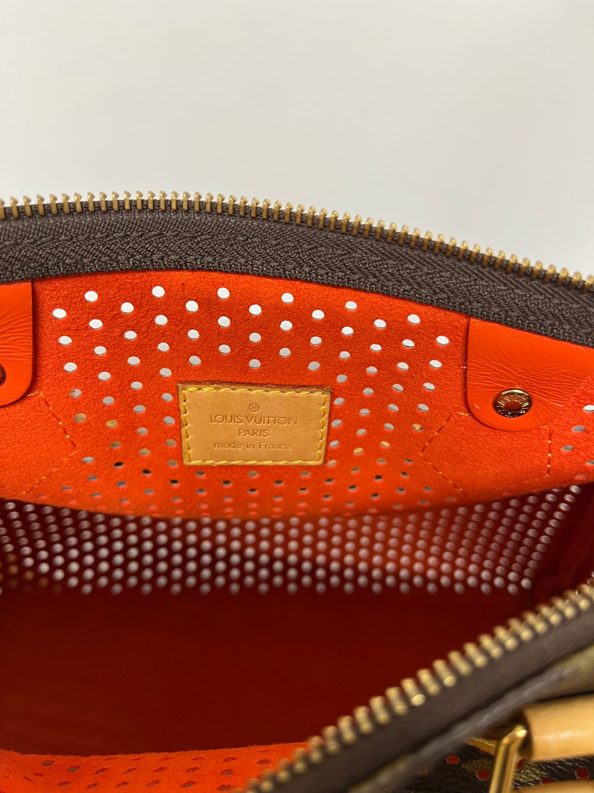 Louis Vuitton Speedy 30 Monogram Perforado Edición Limitada 2006