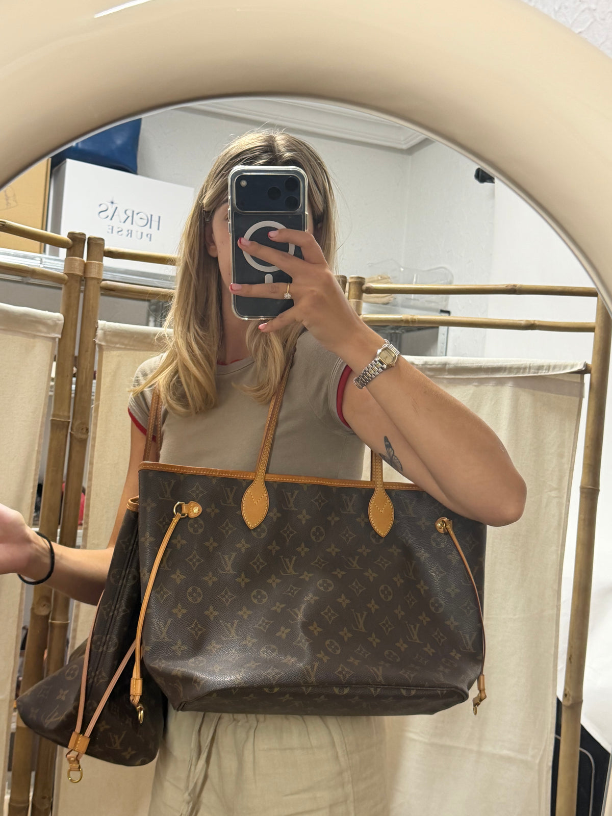 Louis Vuitton Neverfull MM Lona Monogram 2010