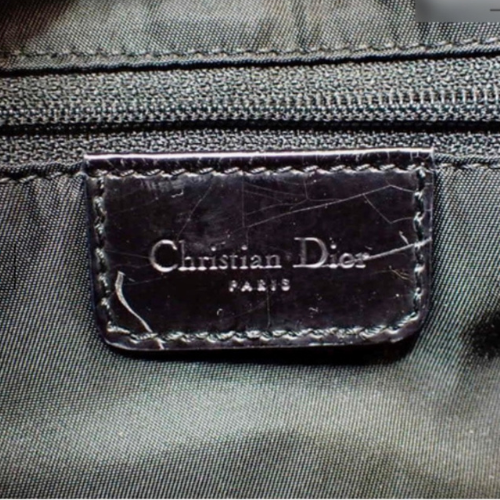 Bolso Dior Double Saddle Bag en Nylon Negro – Edición Vintage Galliano