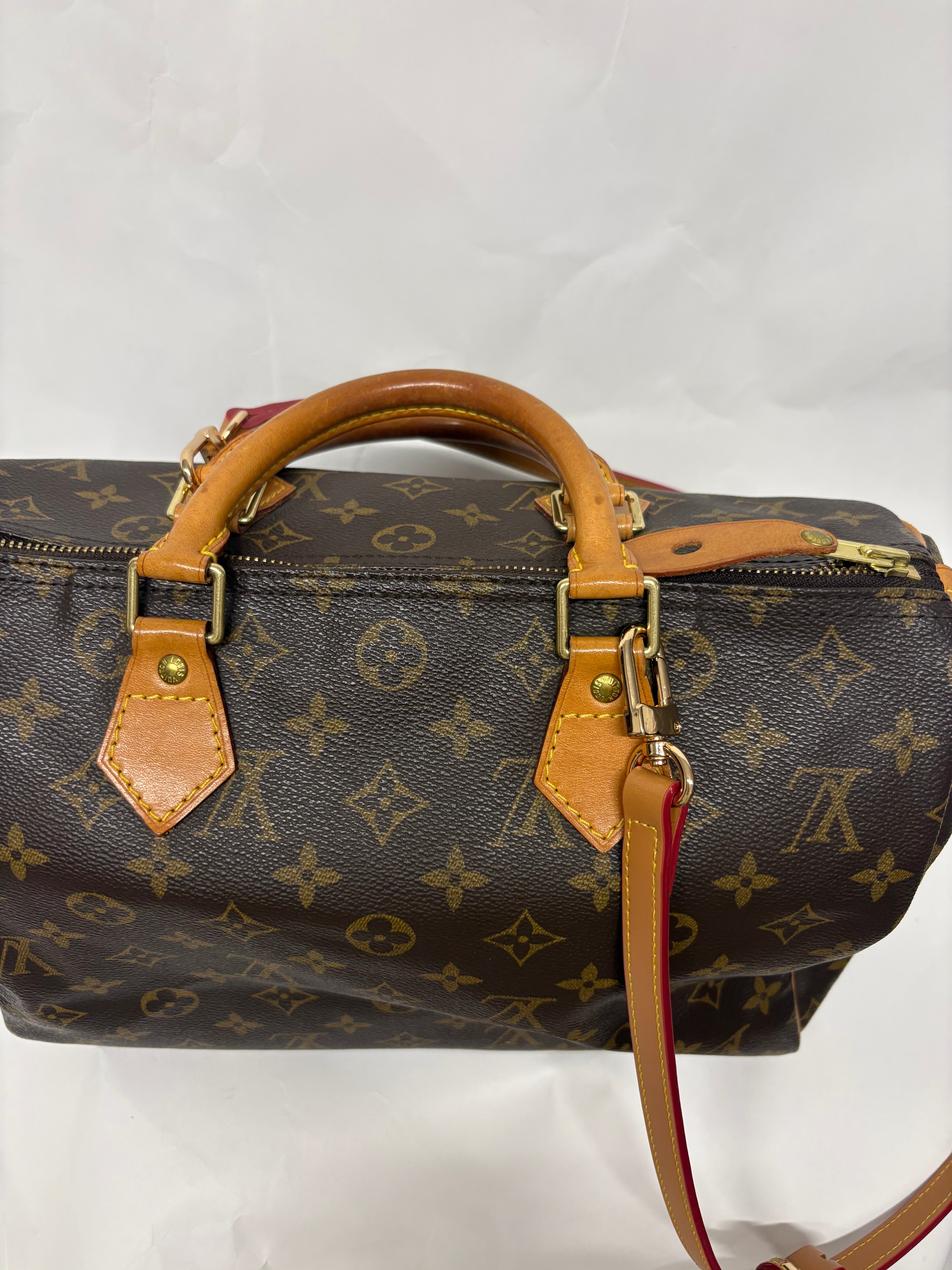 Louis Vuitton speedy 30 con bandolera extra