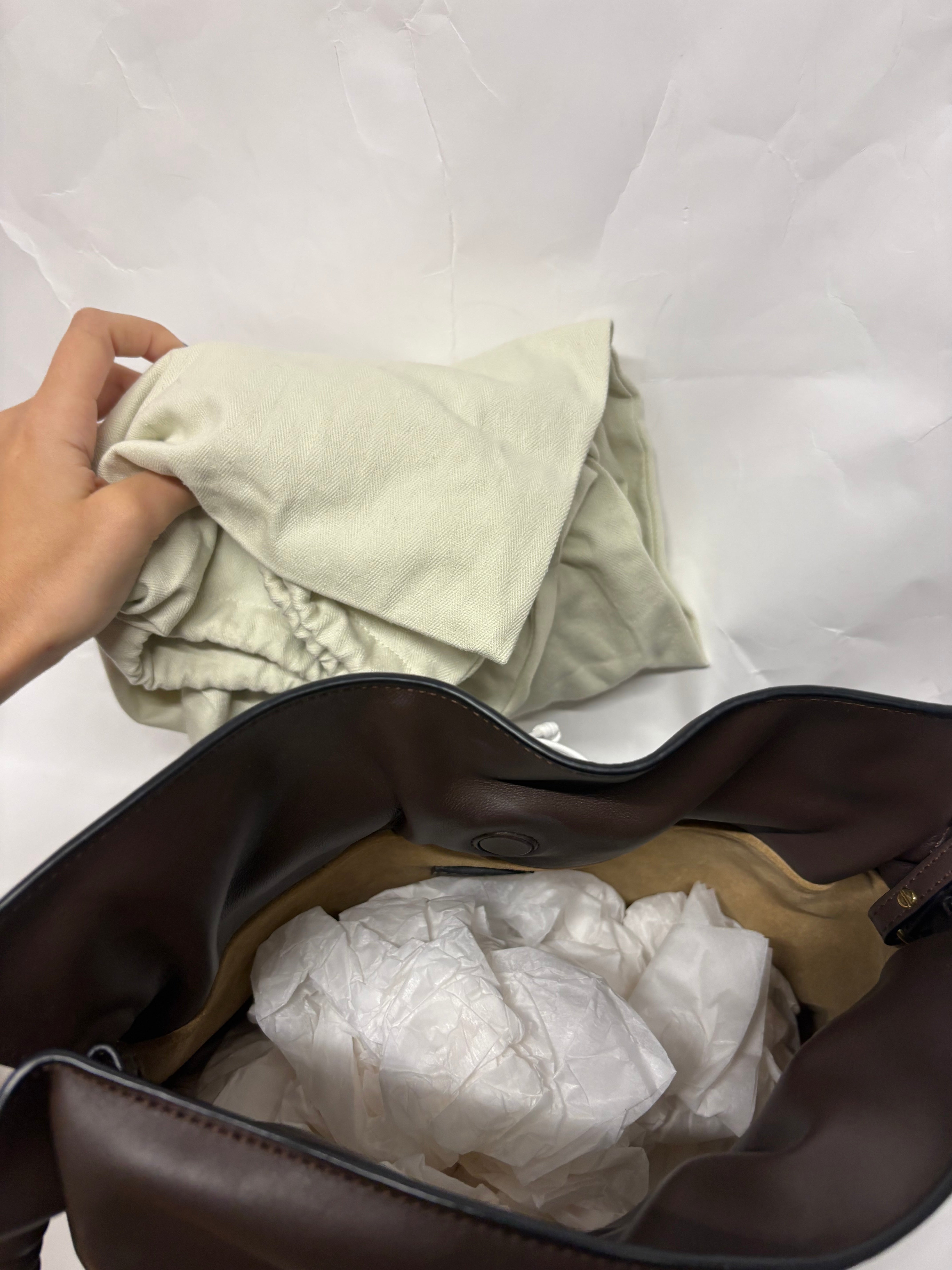 Loewe flamenco mediano marron