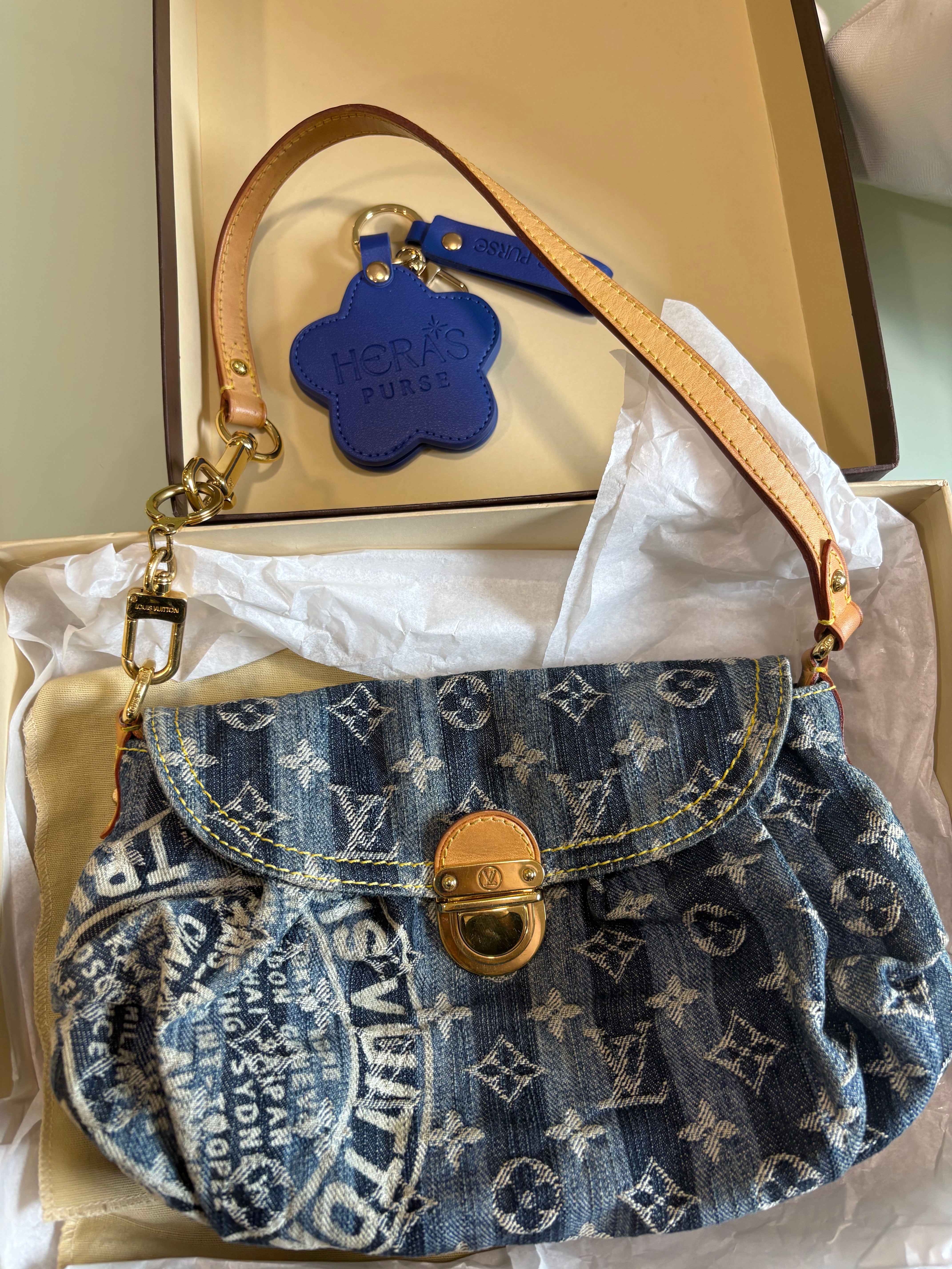 Louis Vuitton Pleaty Denim Monogram de la exclusiva Cruise Collection
