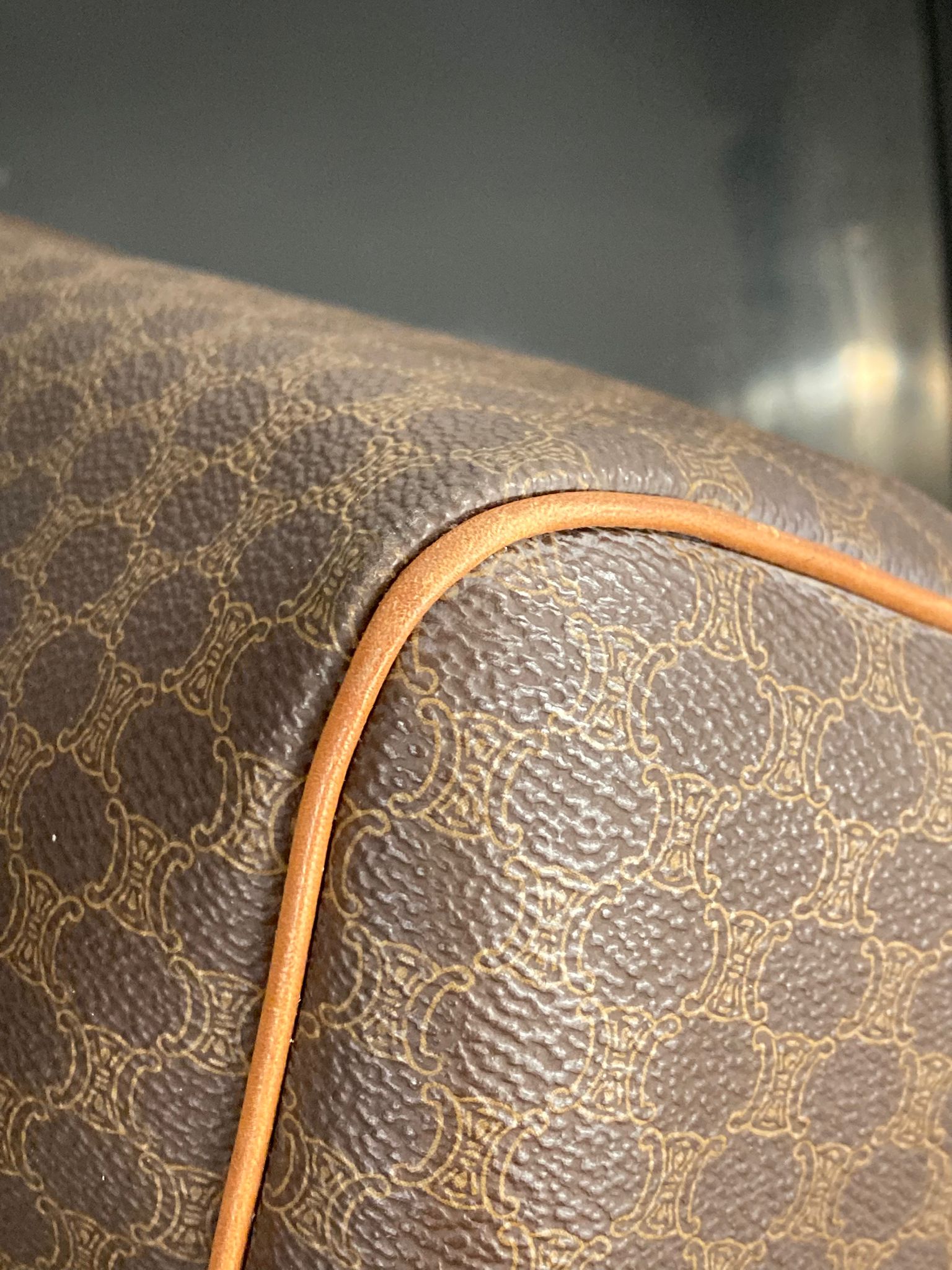 Céline Macadam Boston Bag