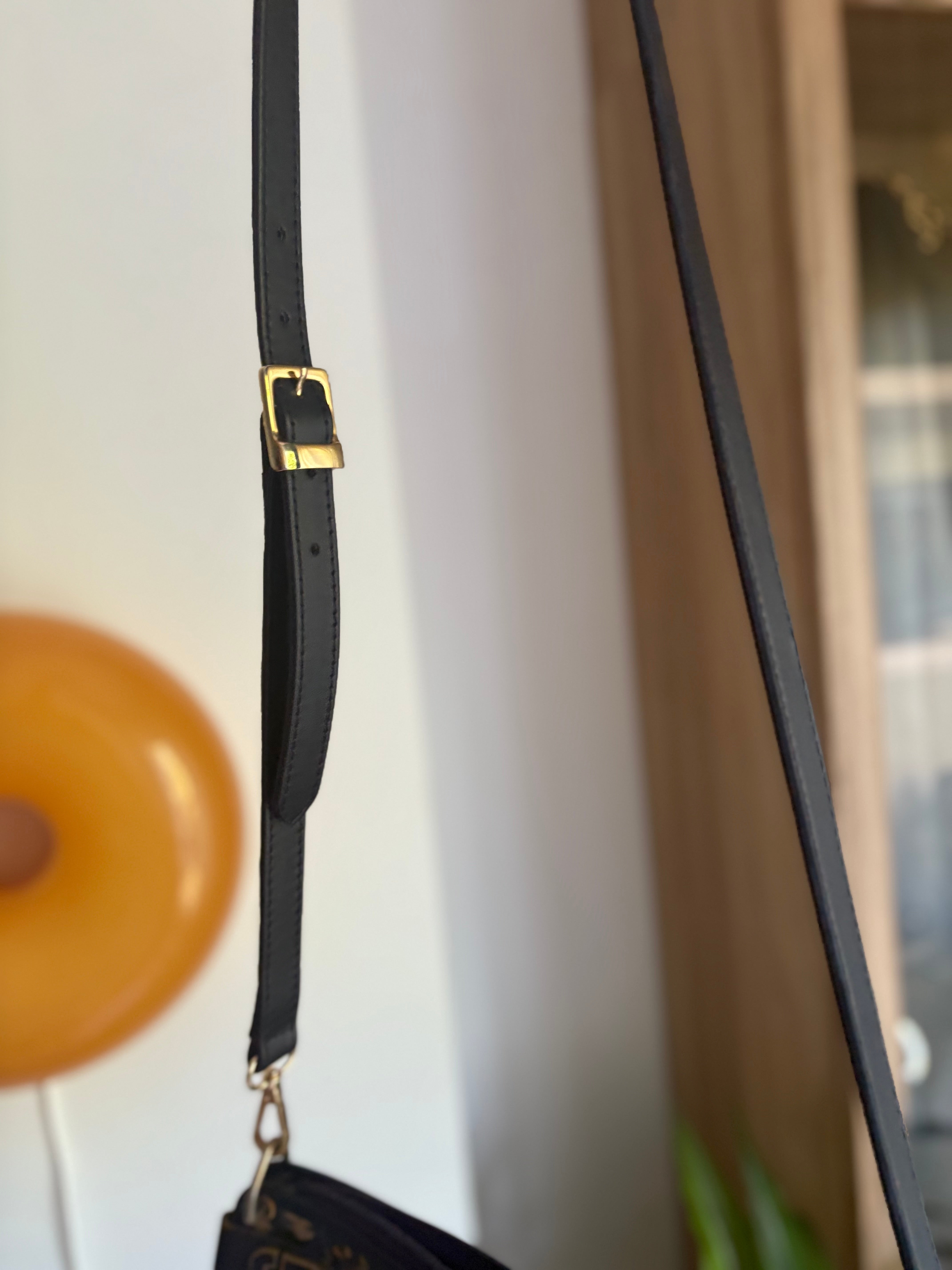 Christian Dior vintage bandolera monogram azul