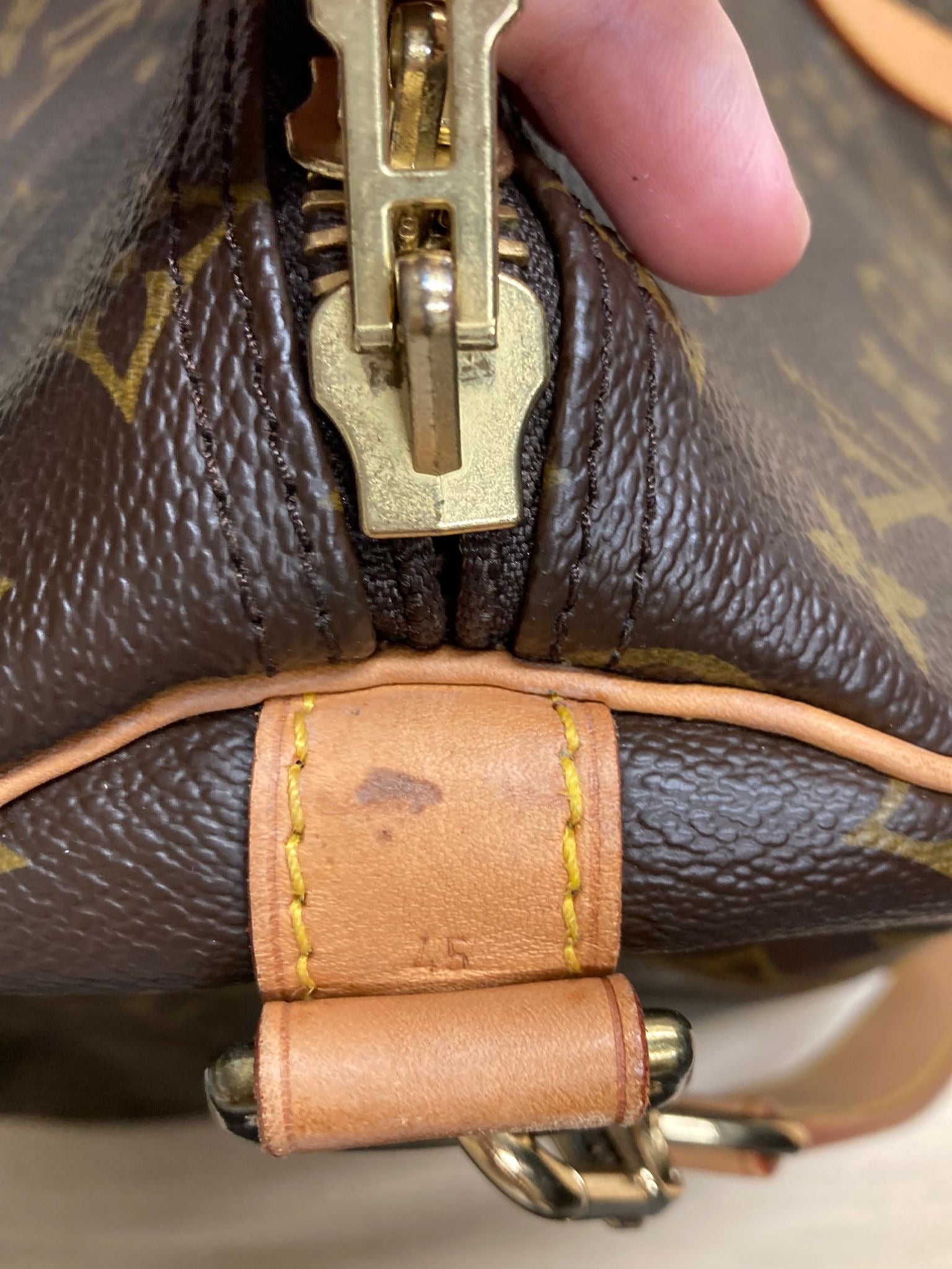 Louis Vuitton keepall 45 canvas monogram bandolera