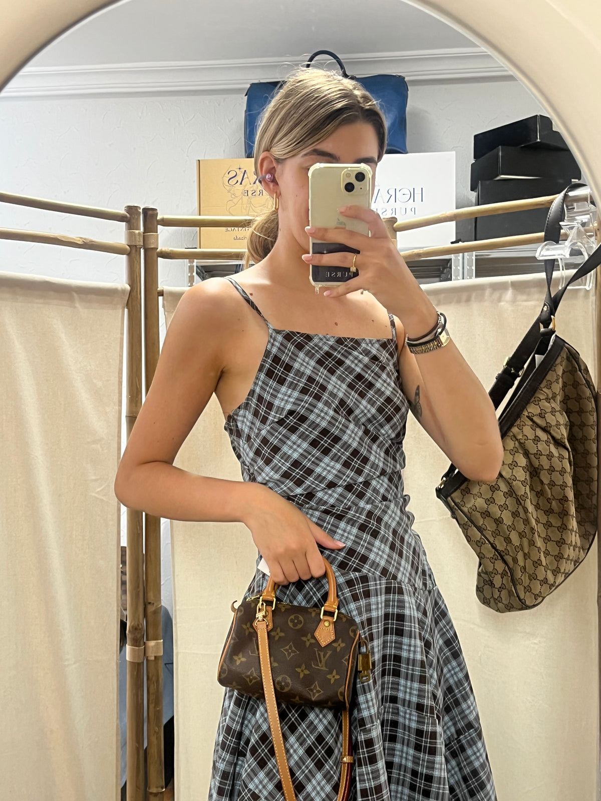 Louis Vuitton Mini Speedy HL Monogram Vintage