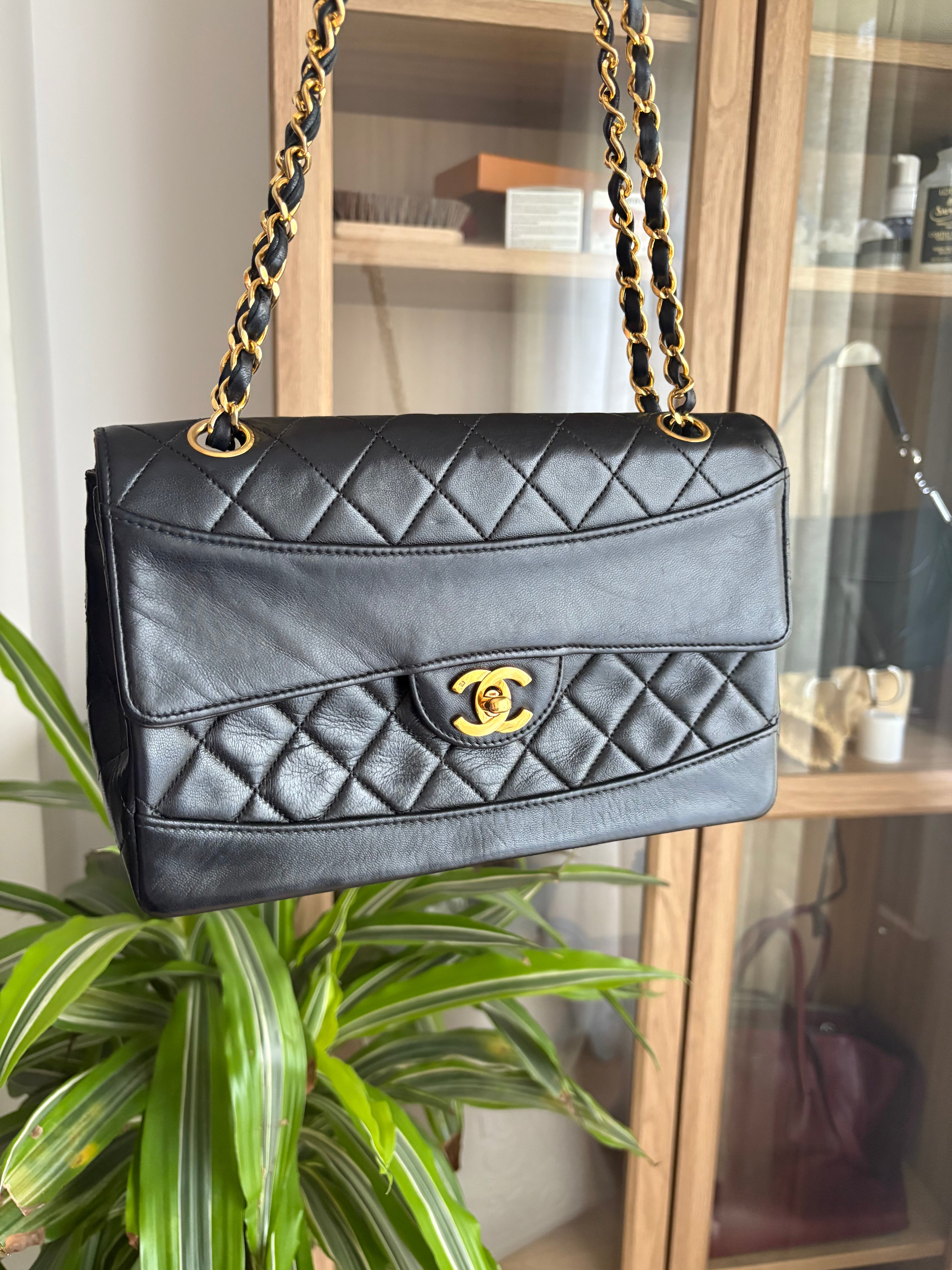 Chanel timeless classic flap 23 con monedero