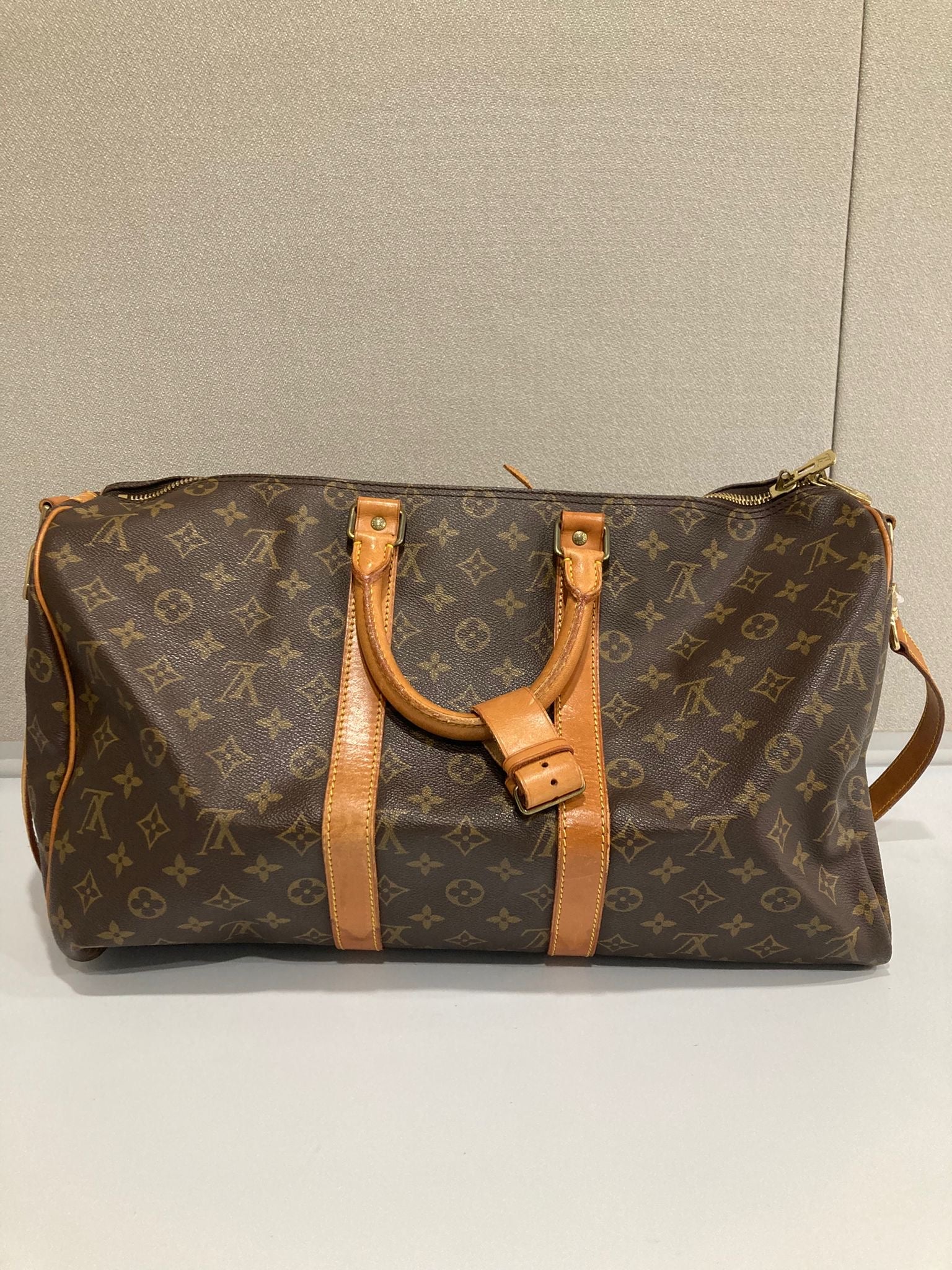 Louis Vuitton Keepall 45 canvas monogram bandolera