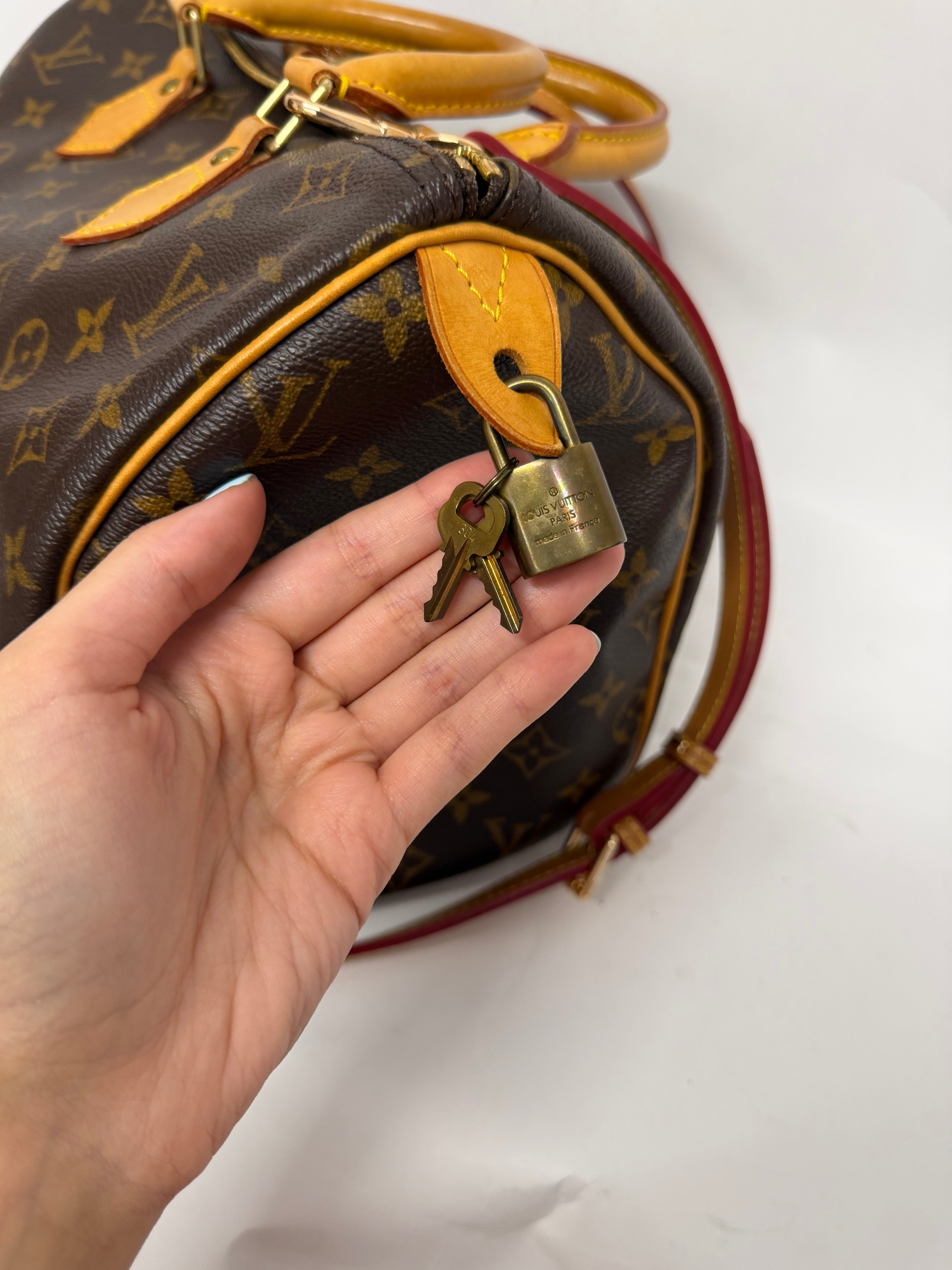 Louis Vuitton Speedy 30 Monogram TH1927
