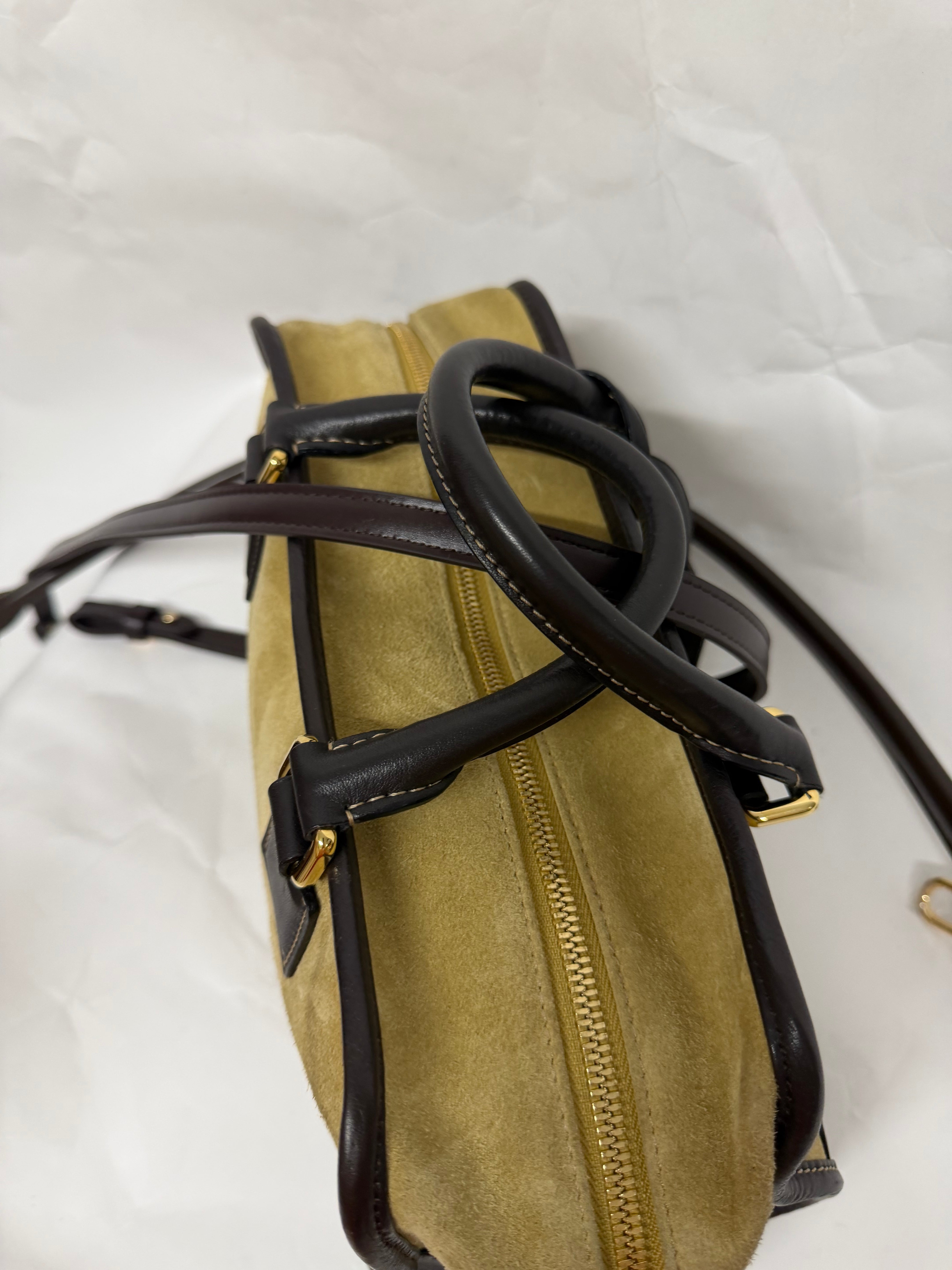 Loewe Amazona 30 ante oro marrón