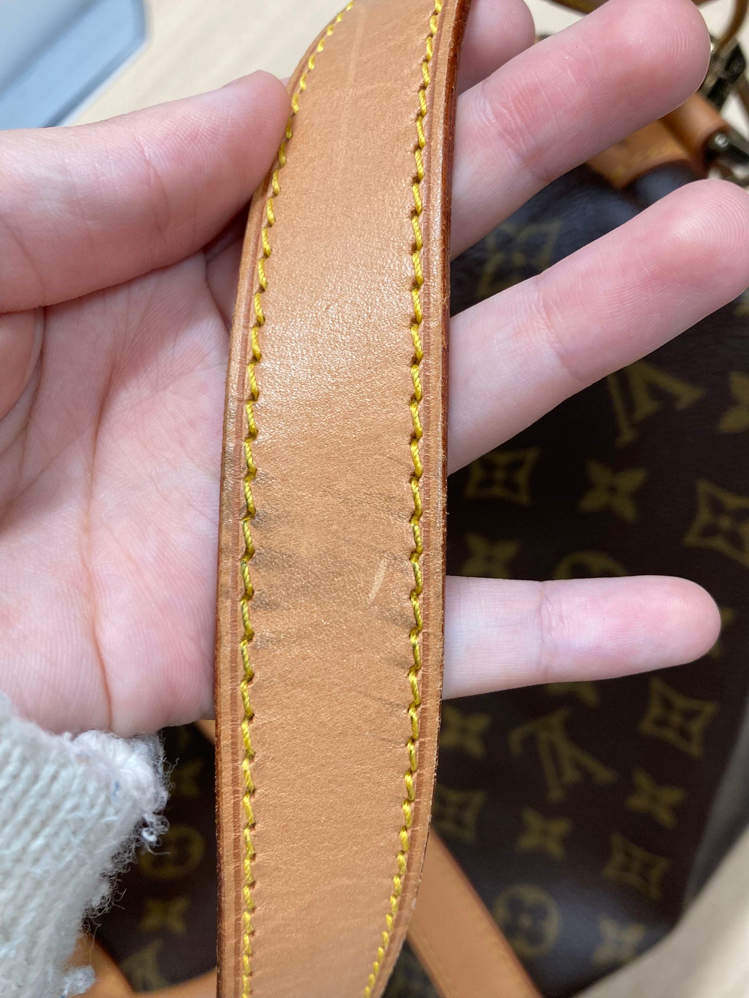 Louis Vuitton keepall 45 canvas monogram bandolera