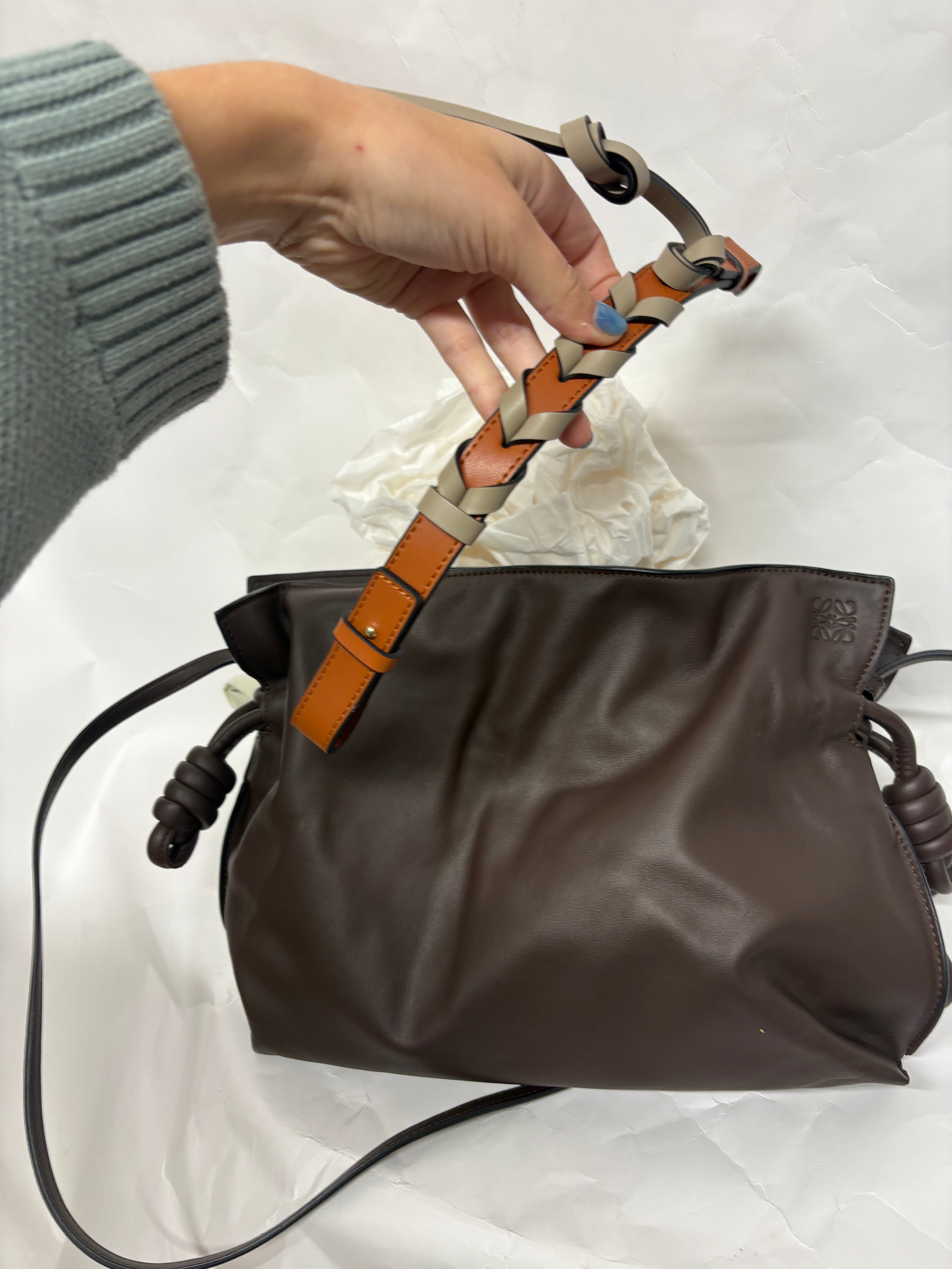 Loewe flamenco mediano marron