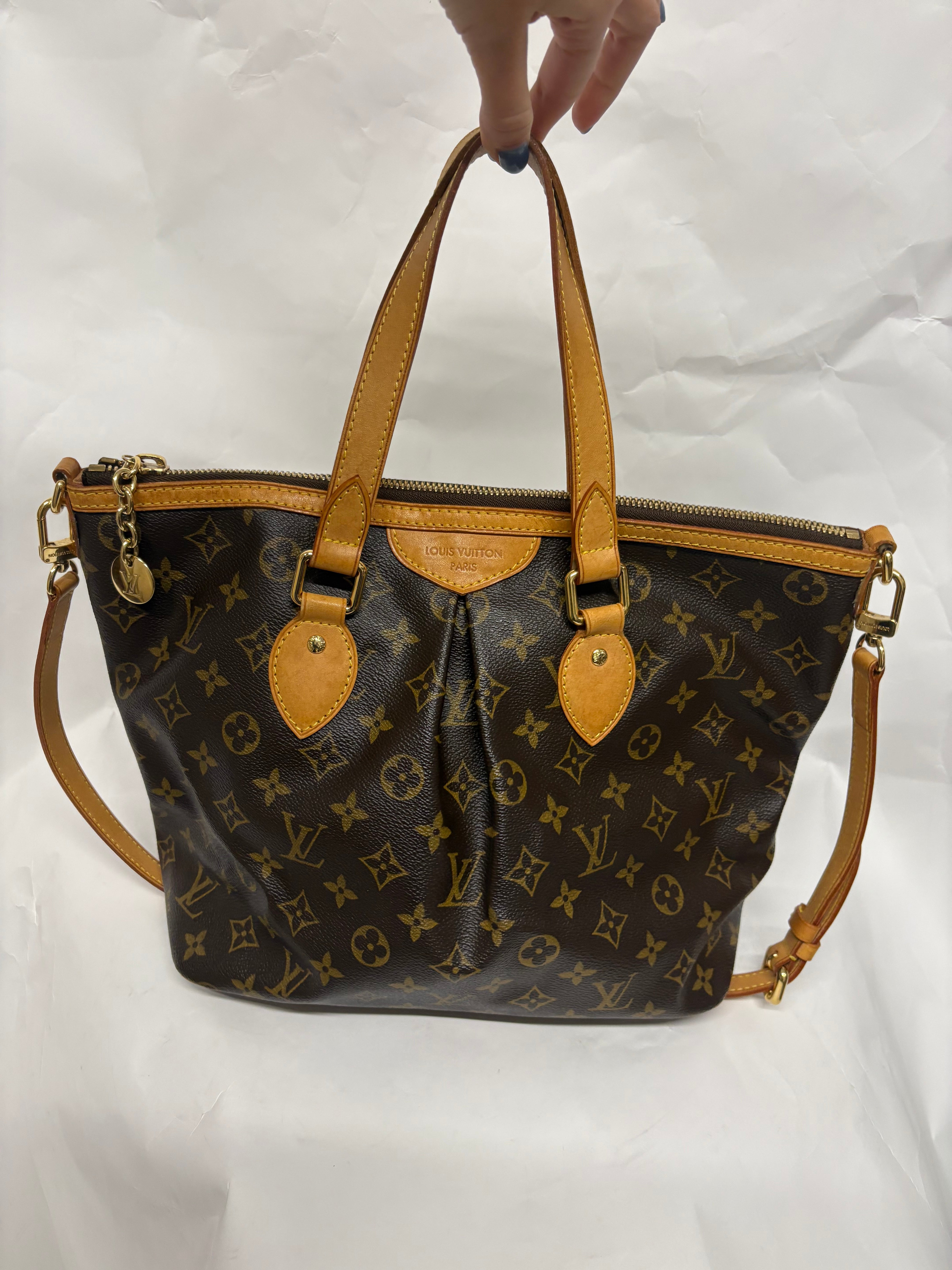 Louis Vuitton Palermo PM canvas monogram con bandolera original
