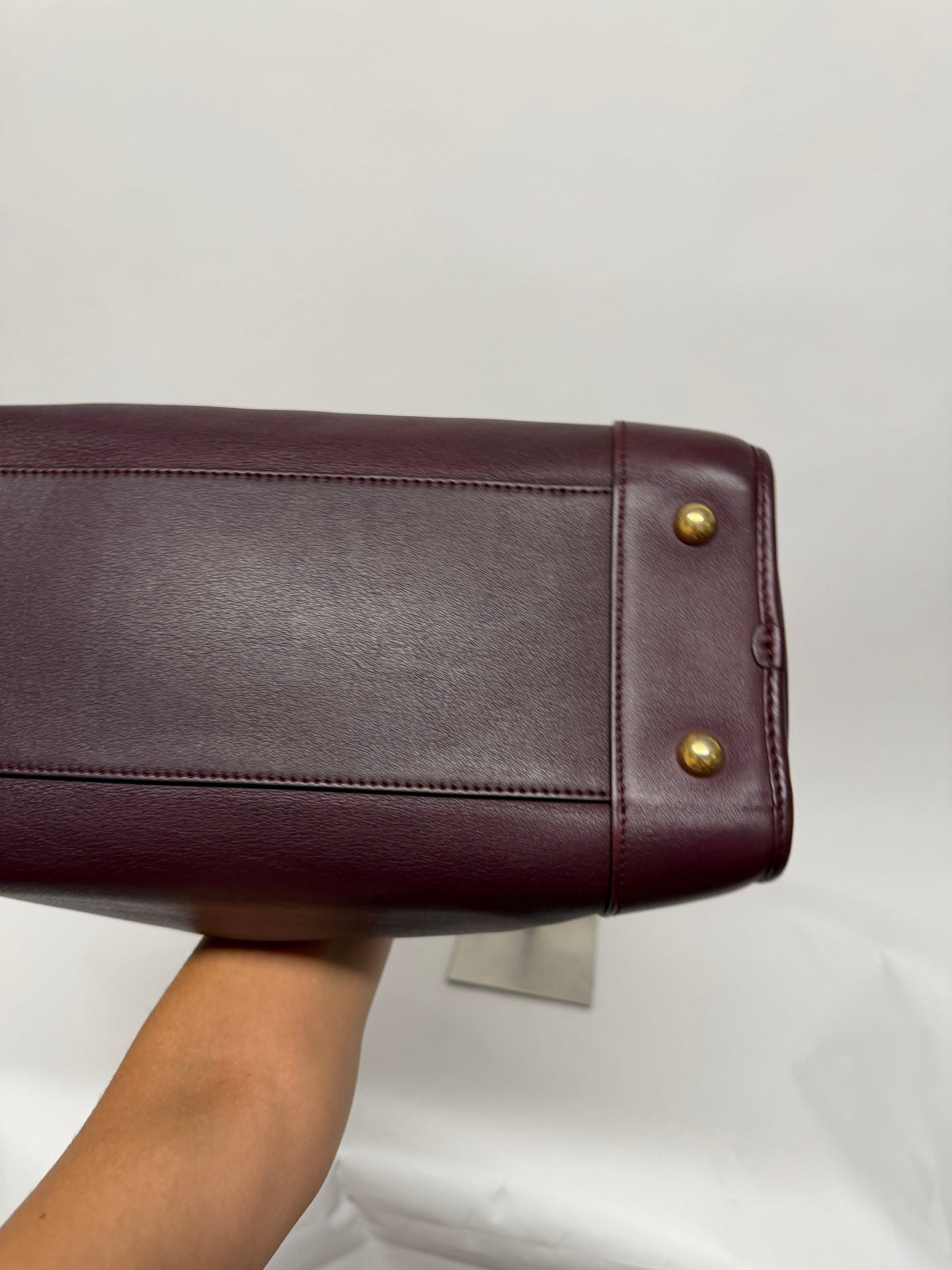 Loewe Amazona 36 Burdeos Herrajes Dorados