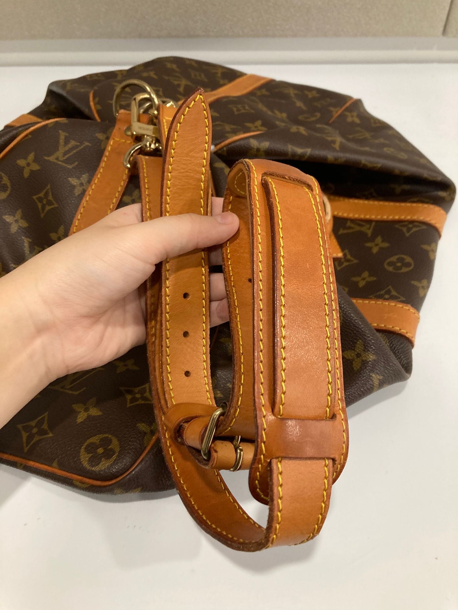 Louis Vuitton Keepall 45 canvas monogram bandolera