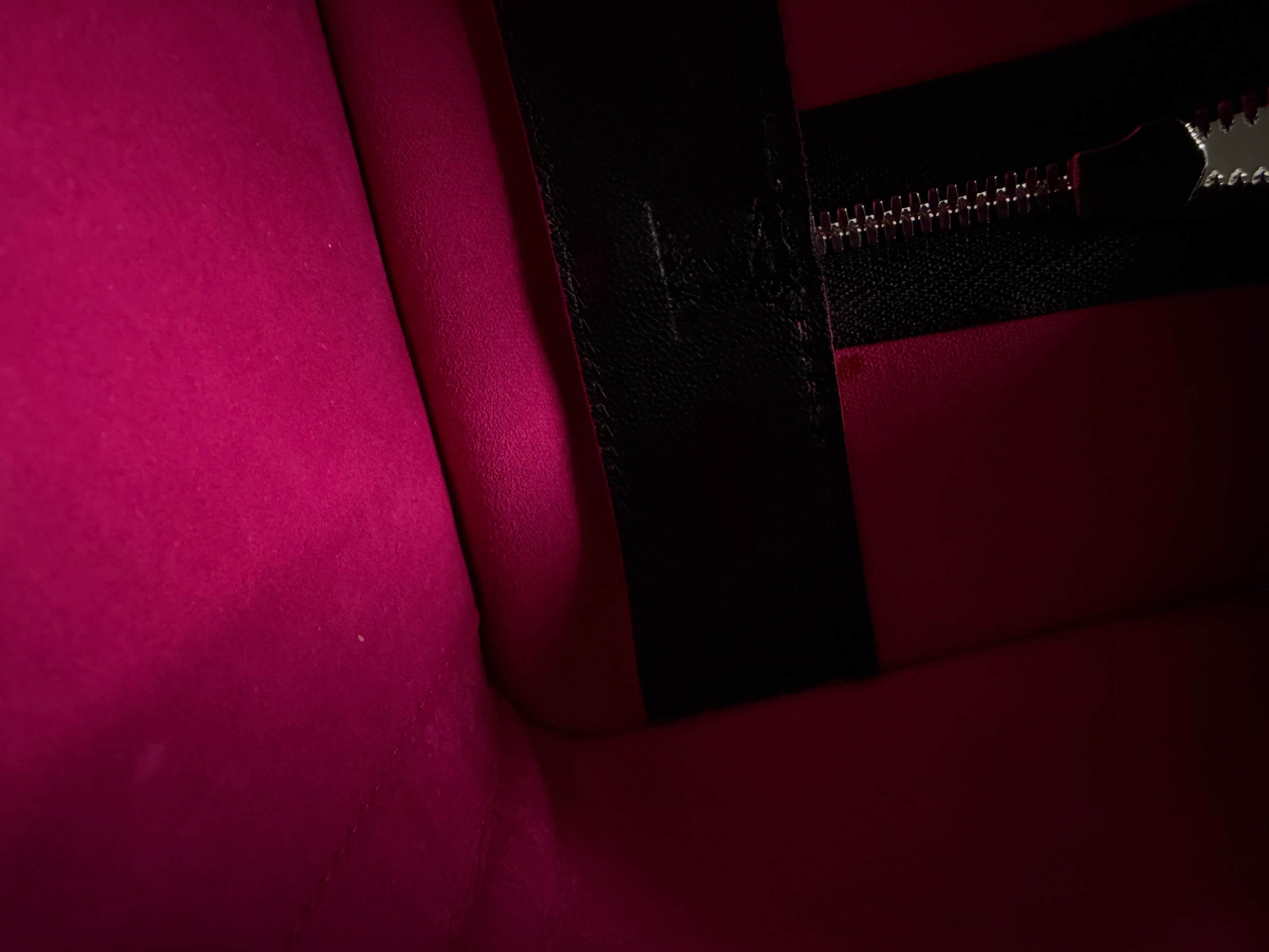 Loewe amazona negro y rosa 28 con 2 bandoleras