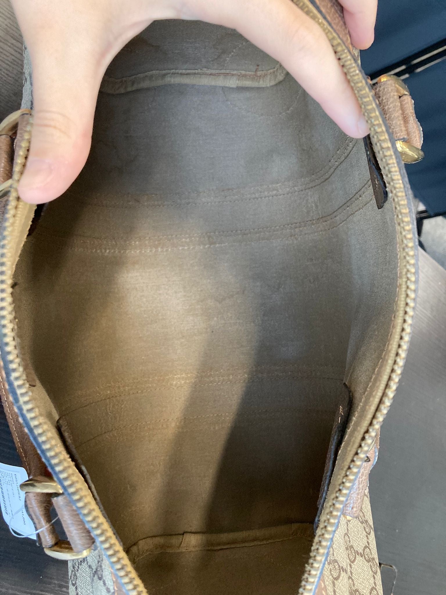 Gucci Boston Vintage GG Supreme Web XXL