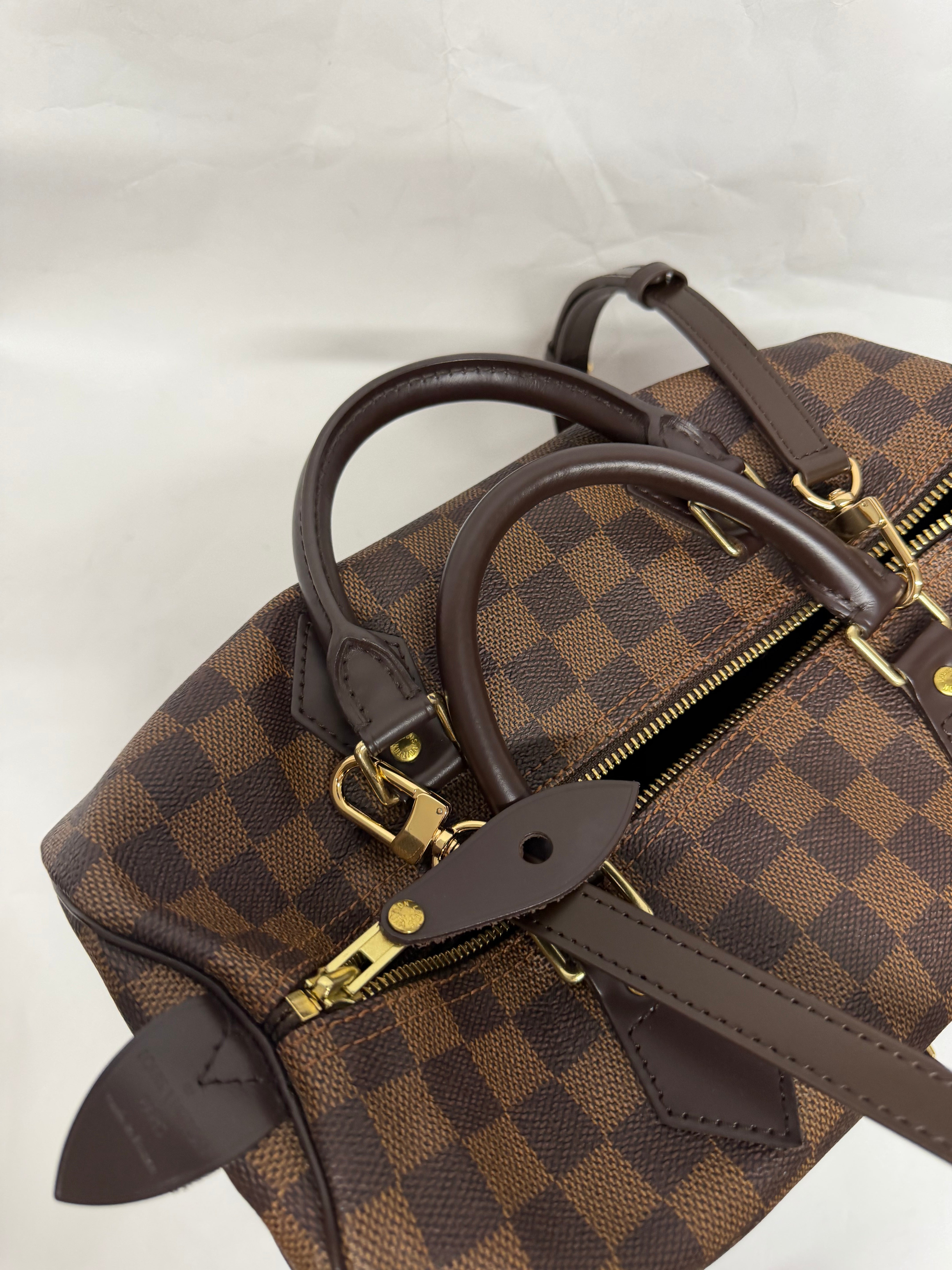 Louis Vuitton Speedy 30 Damier Ebene