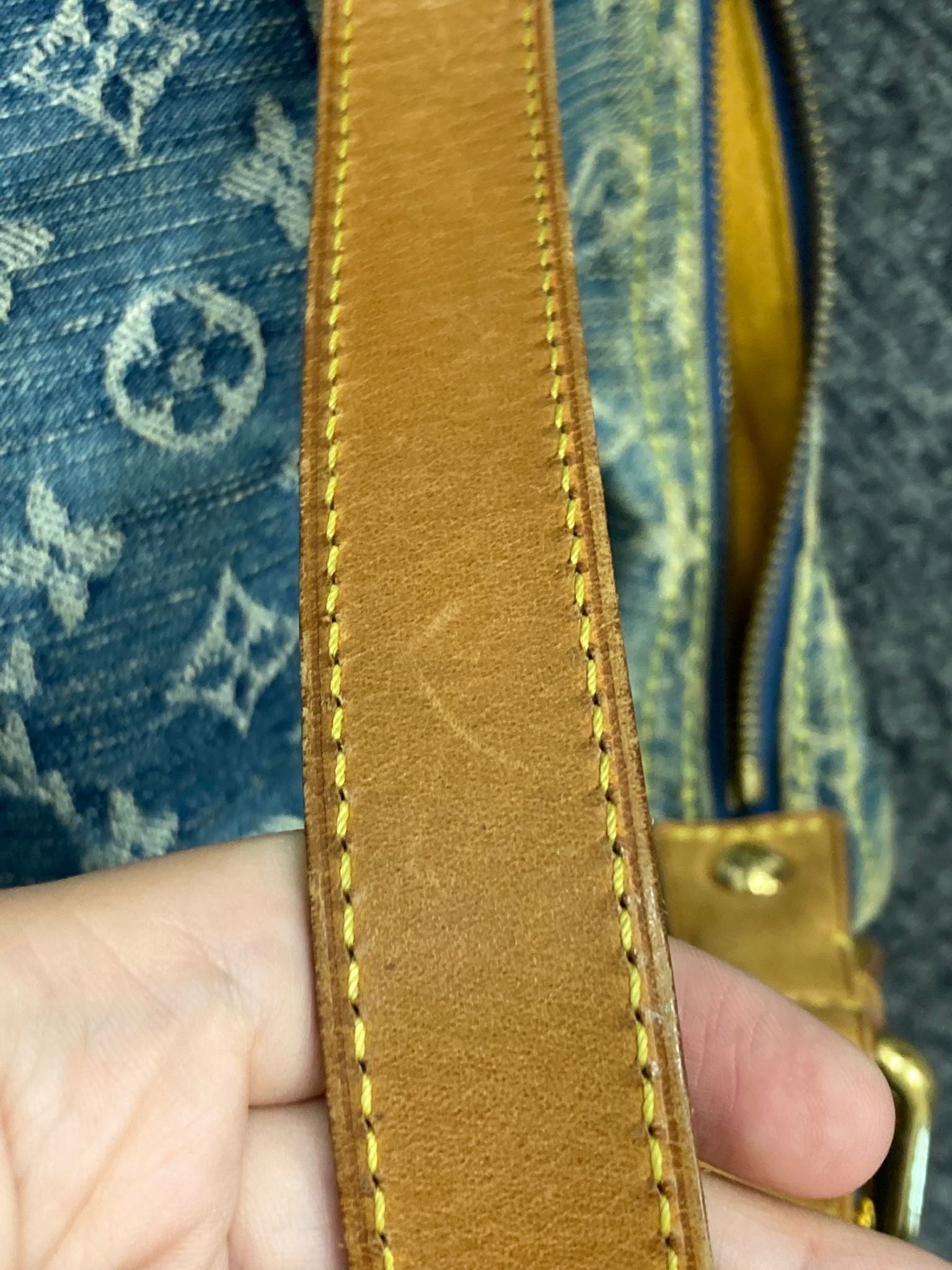 Louis Vuitton Baggy PM Monogram Denim