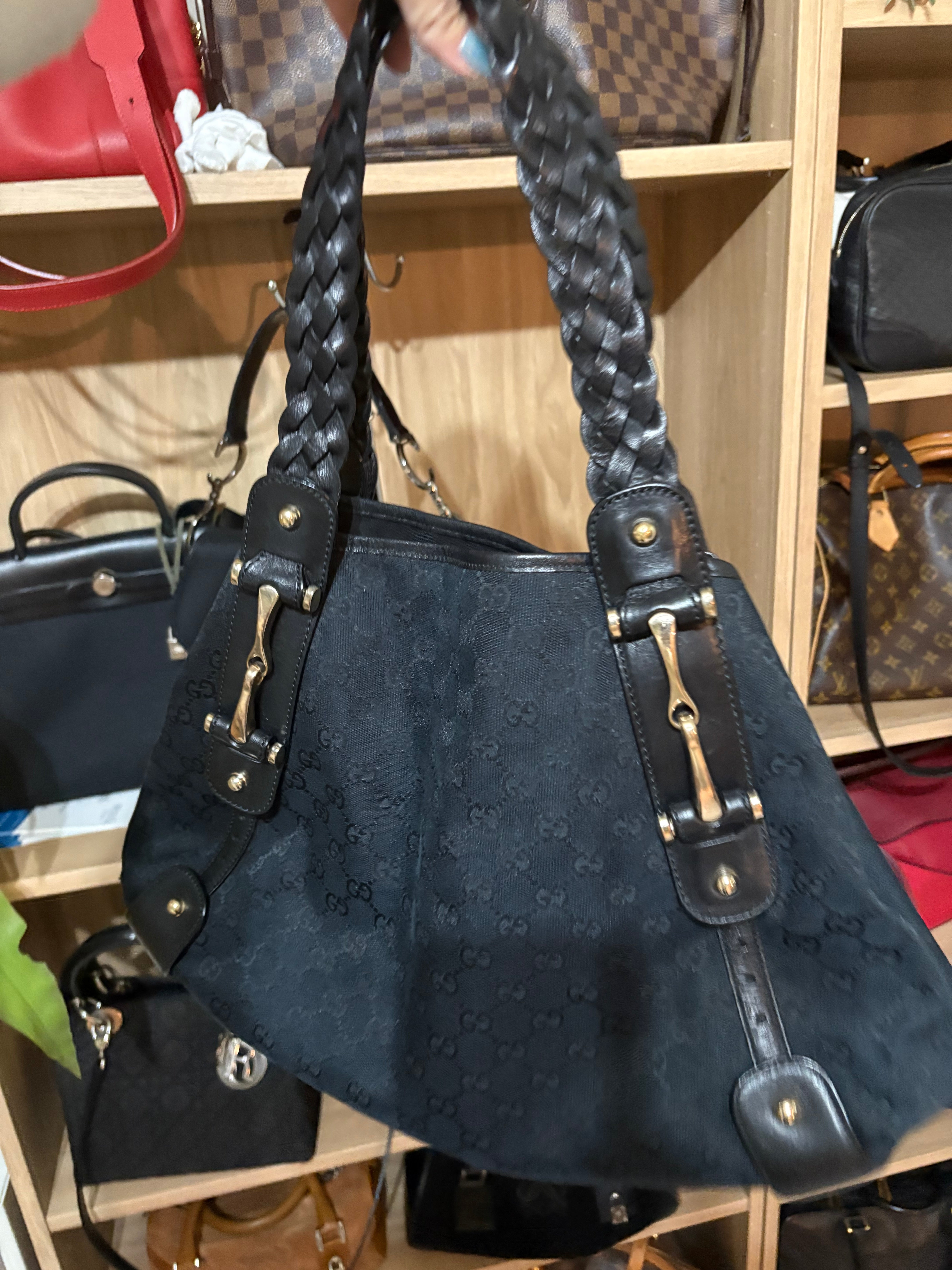 Gucci Pelham GG Canvas Negro