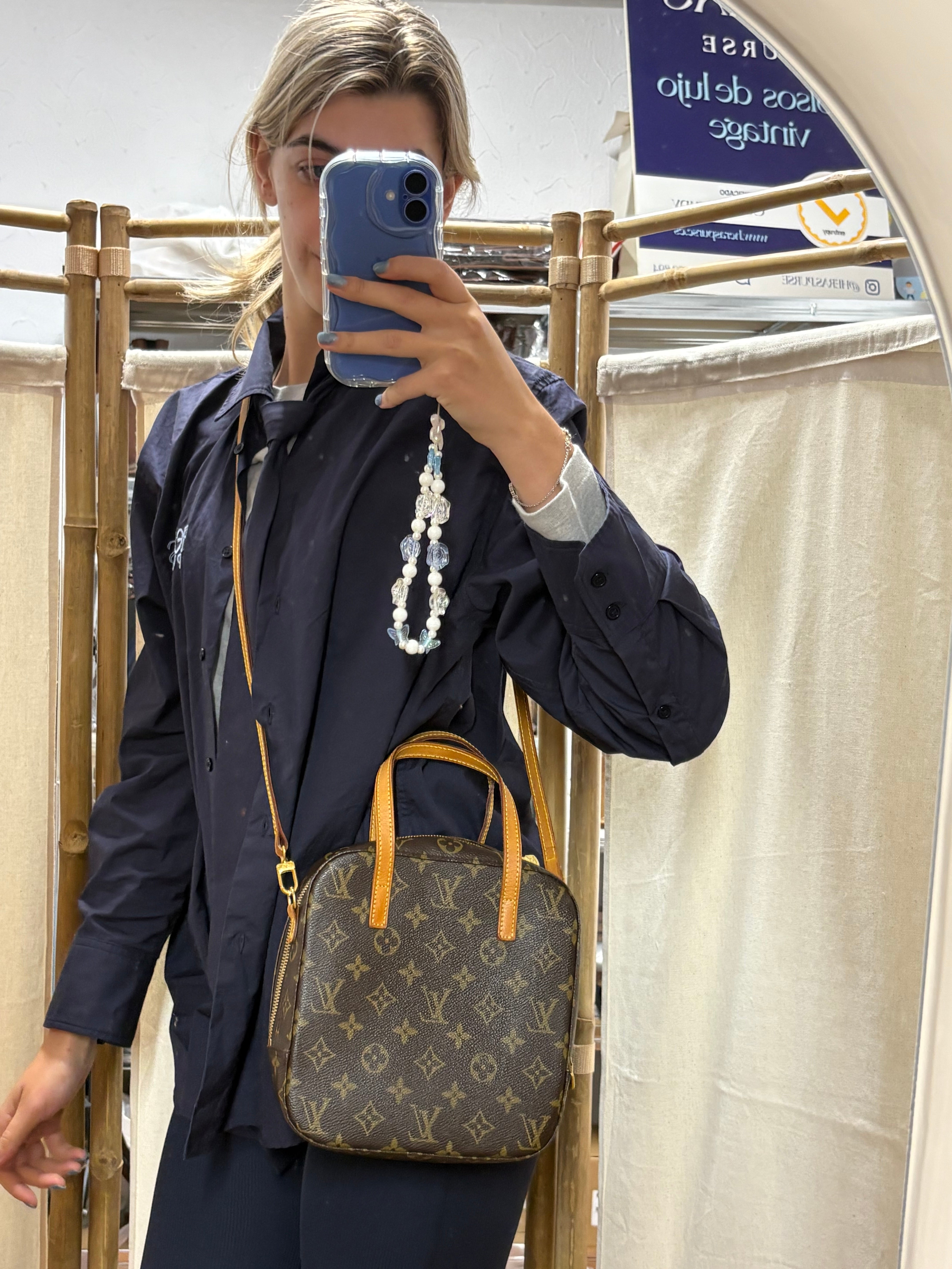 Louis Vuitton Spontini Monogram Canvas Bandolera