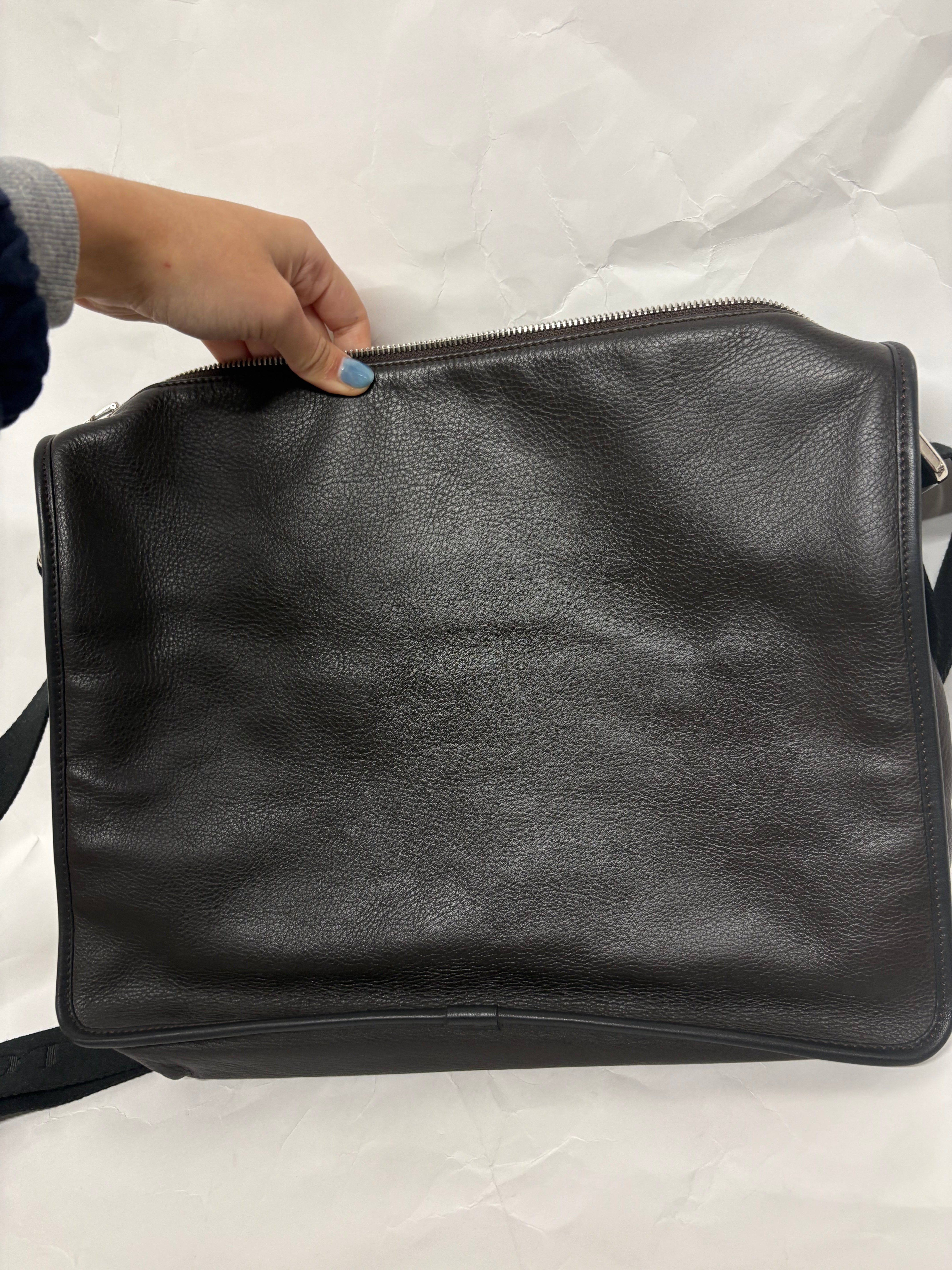 Loewe Messenger Goya Bag unisex marrón y negra