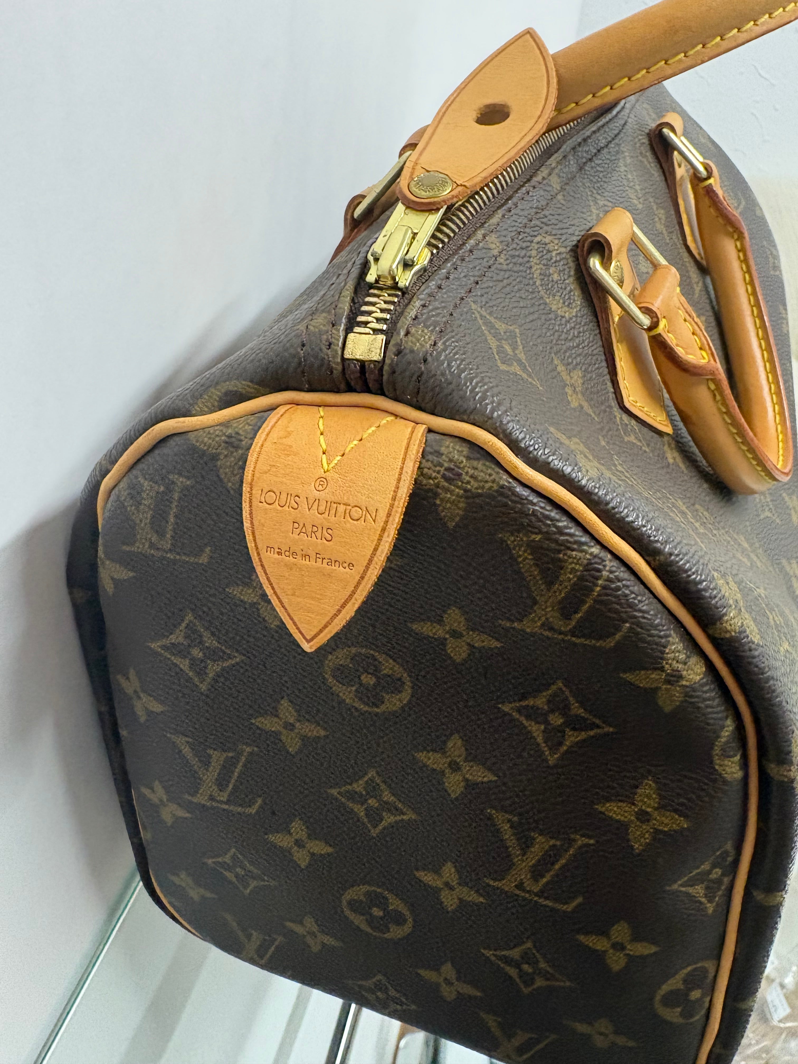 Louis Vuitton speedy 30 canvas monogram