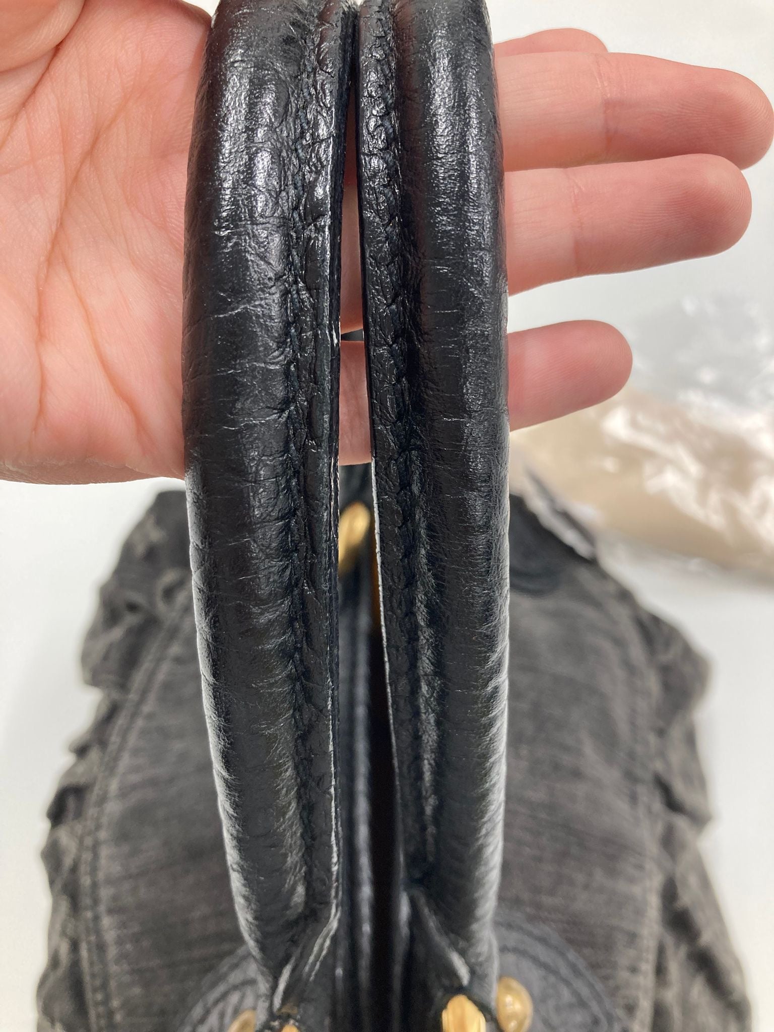 Louis Vuitton Neo Cabby MM Denim negro Monogram