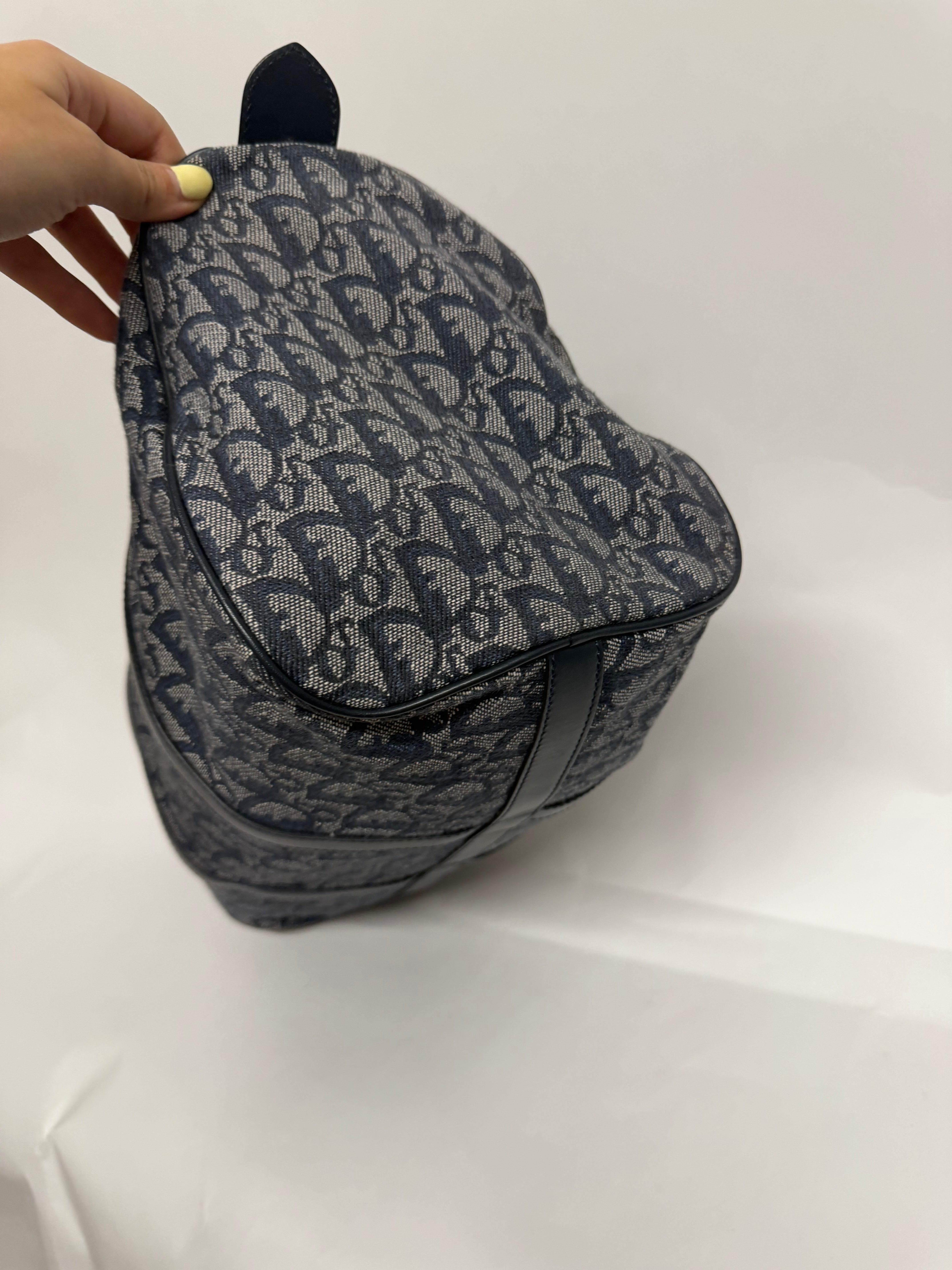 Christian Dior Trotter Boston 35 Navy