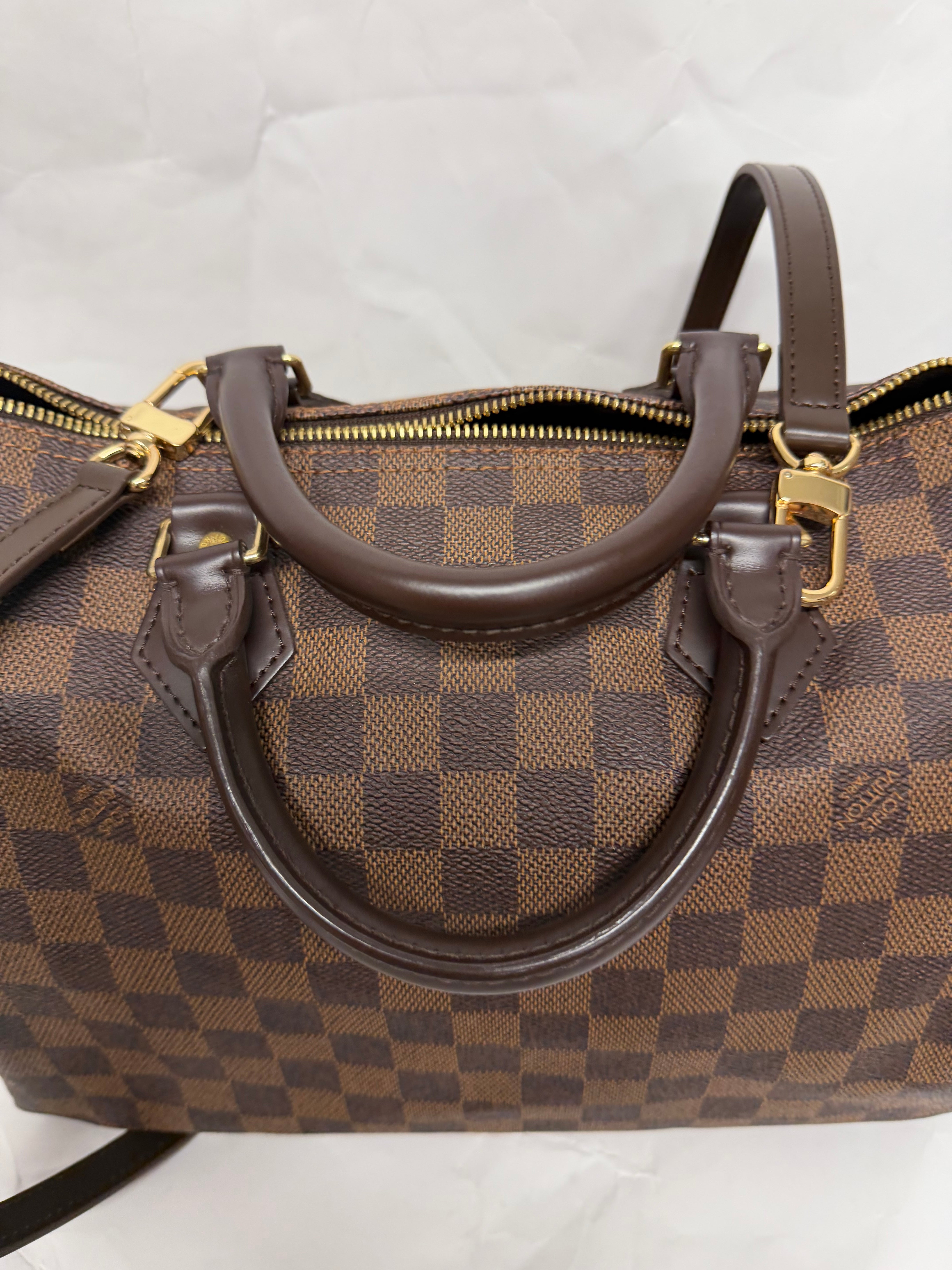 Louis Vuitton Speedy 30 Damier Ebene