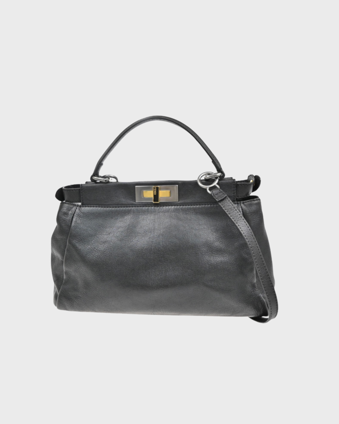 Peekaboo de Fendi mediano negro